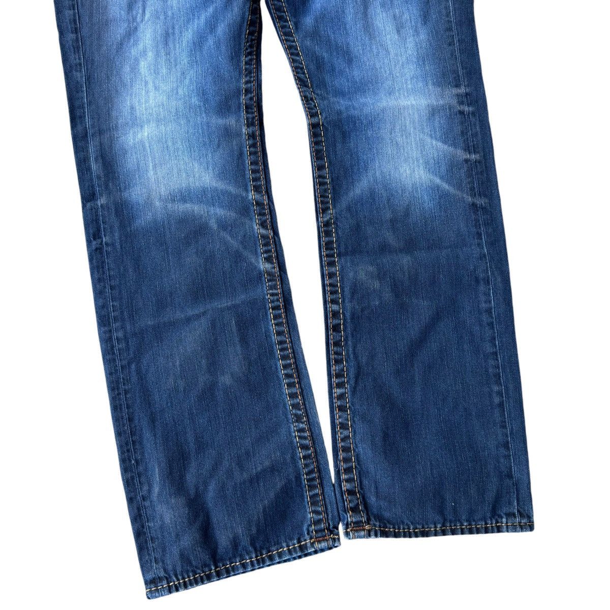 True Religion × Vintage TRUE RELIGION RICKY BIG T STRAIGHT JEANS DENIM VINTAGE Size US 38 / EU 54 - 5 Thumbnail
