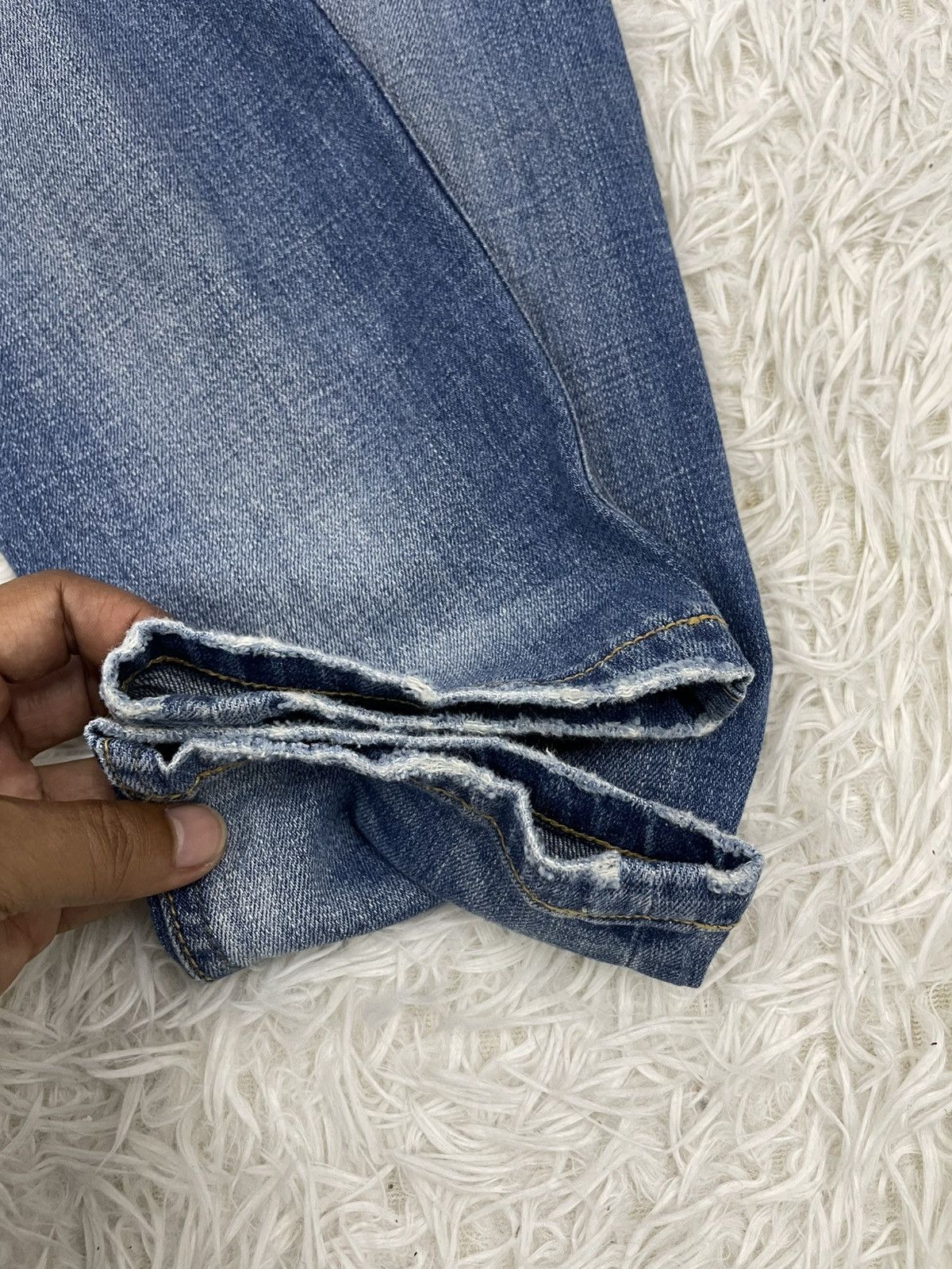 Number (N)ine Distress Number Nine Music Note Jeans Pant Size US 32 / EU 48 - 10 Thumbnail