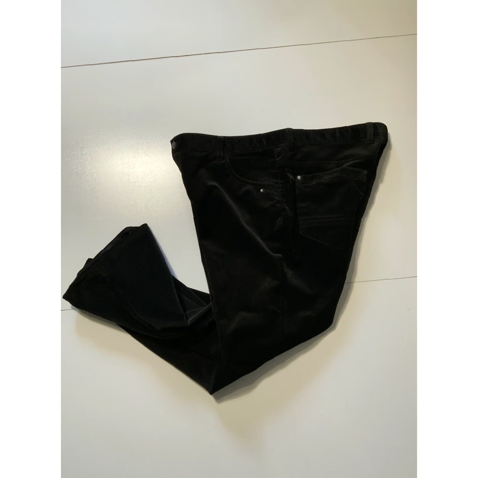 Kenzo VINTAGE Enzo Denim Steampunk Studded Black Corduroy Mens Pants Sz. 40 Size US 40 / EU 56 - 2 Thumbnail