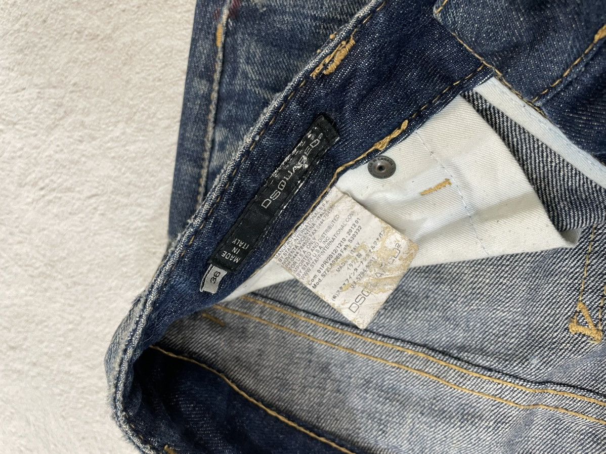 Dsquared2 2000s Dsquared Archival Zipper Denim Ripped Jeans Hysteric Size 28" / US 6 / IT 42 - 5 Thumbnail