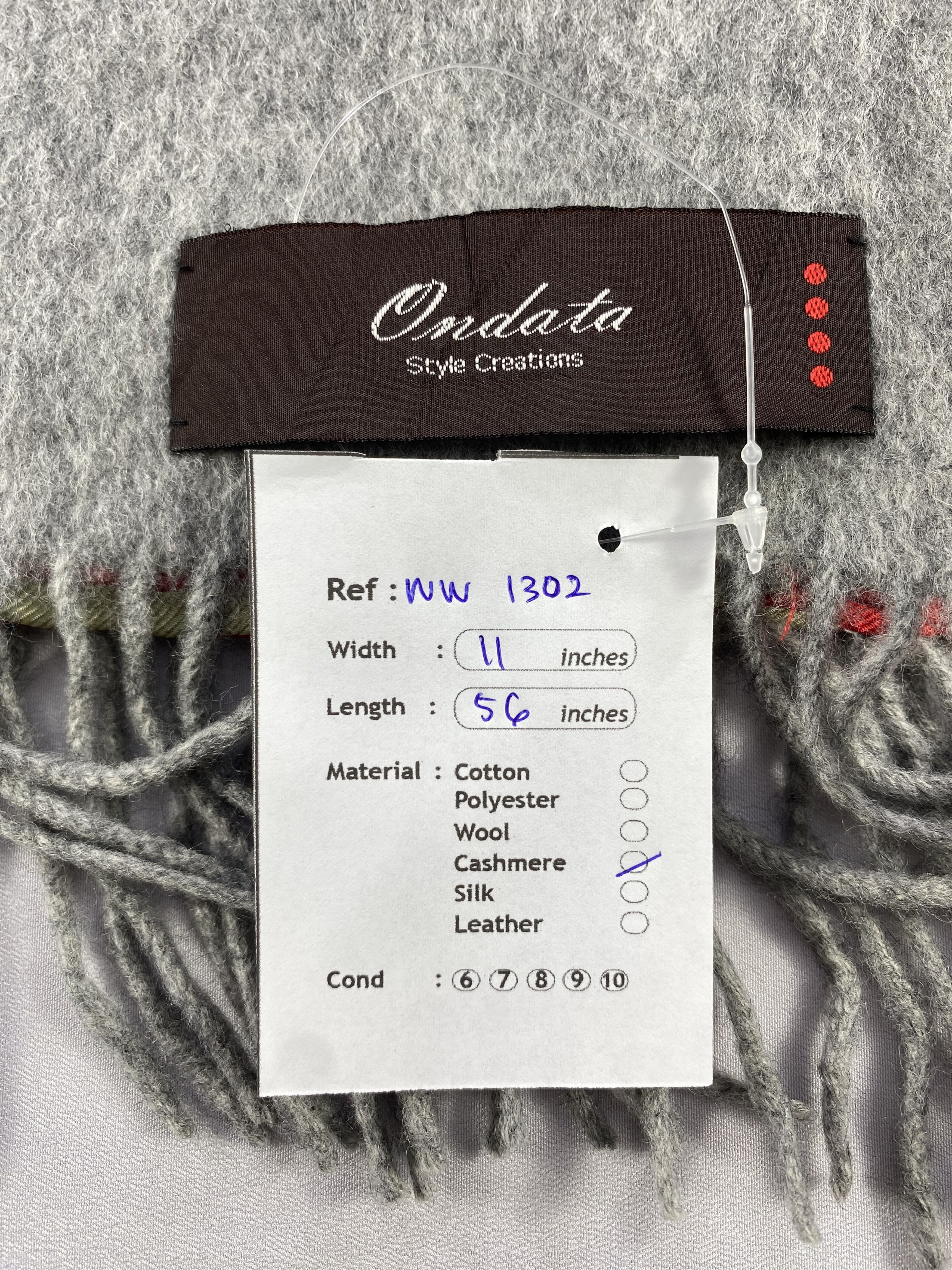 Vintage Ondata Scarf / Muffler / Neckwear Size ONE SIZE - 5 Thumbnail