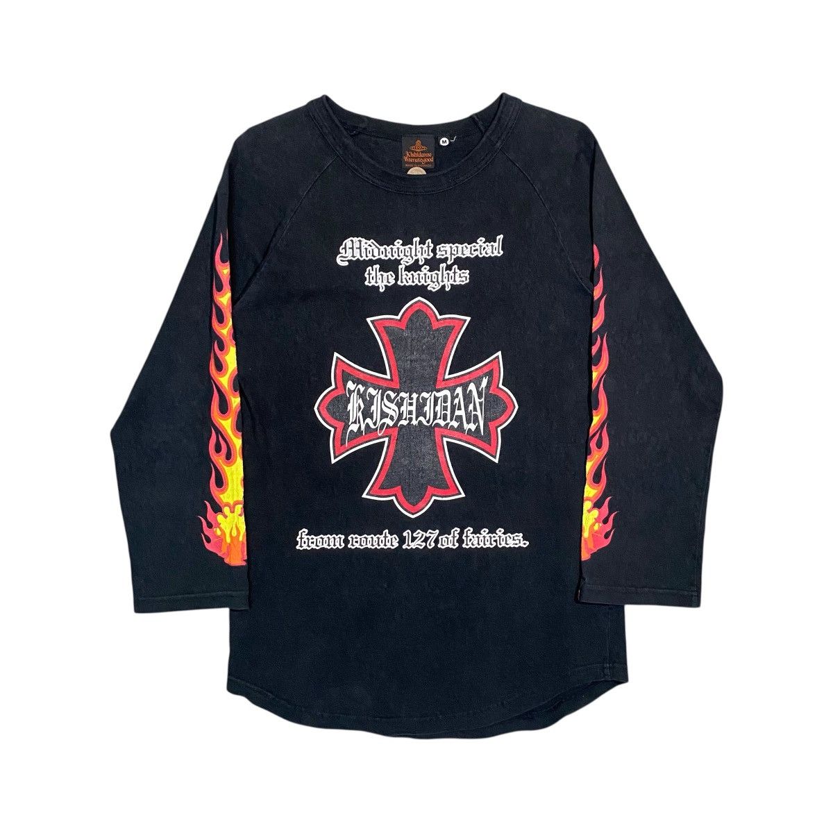 Japanese Brand Vintage Kishidenne Wrerutogood Japanese Brand Raglan Shirt Size US M / EU 48-50 / 2 - 1 Thumbnail