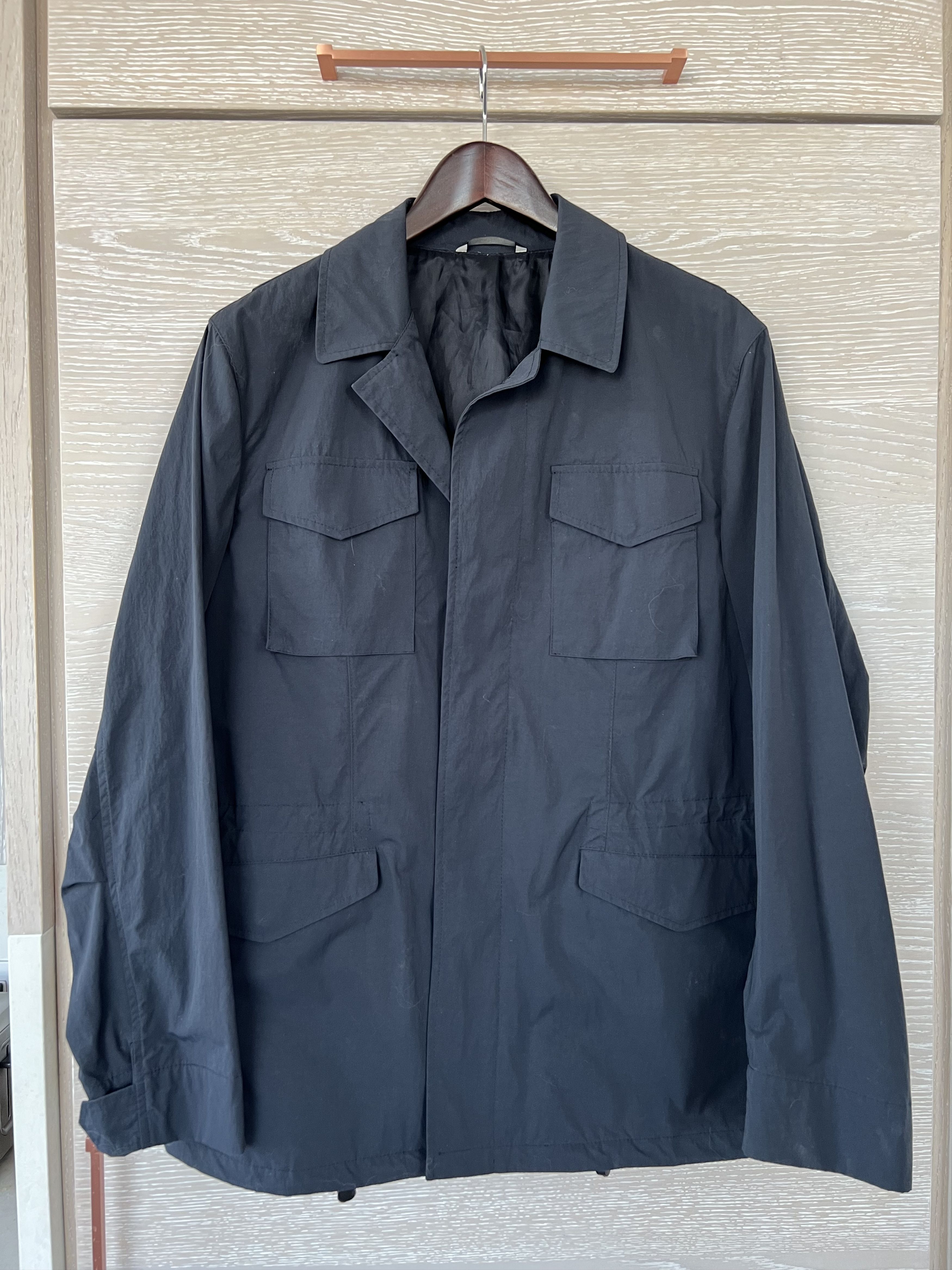Anglo-Italian Anglo-Italian Recycled Nylon Field Jacket Navy | Grailed