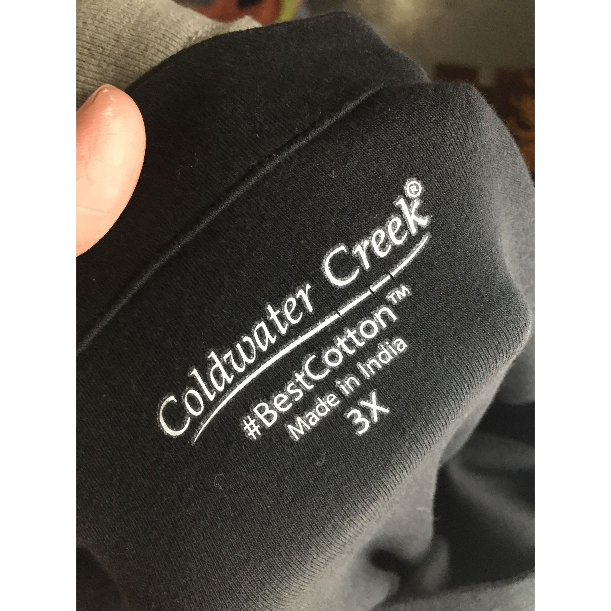 Coldwater Creek Coldwater Creek Women's Long Sleeved Black Shirt Size 3X Size 3XL / US 20-22 - 5 Thumbnail
