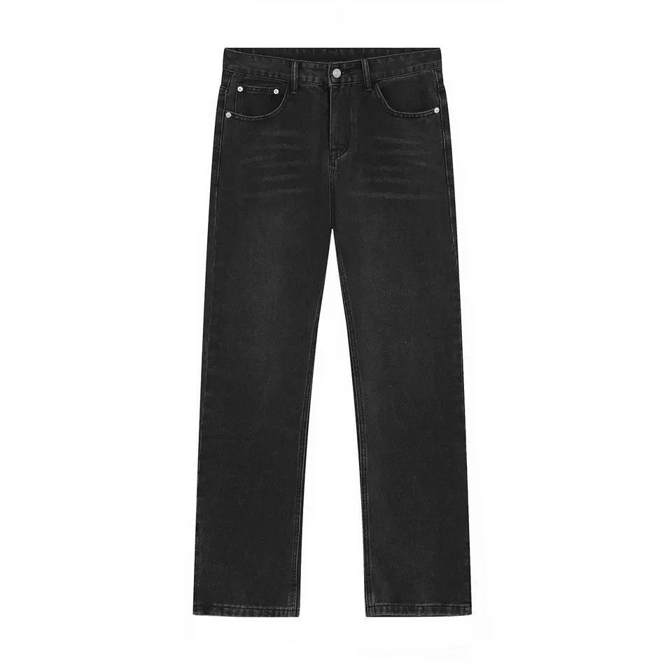 Japanese Brand Retro loose straight leg casual jeans Size US 32 / EU 48 - 5 Thumbnail