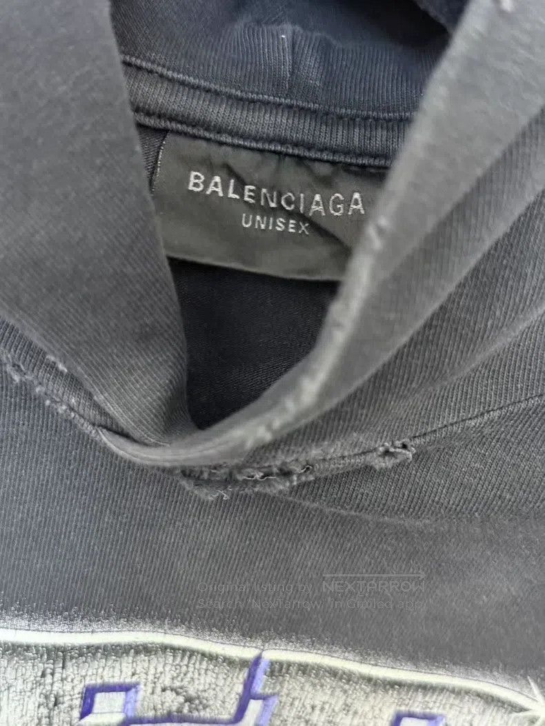 Balenciaga Balenciaga Hooded sweatshirt Size US XS / EU 42 / 0 - 4 Thumbnail