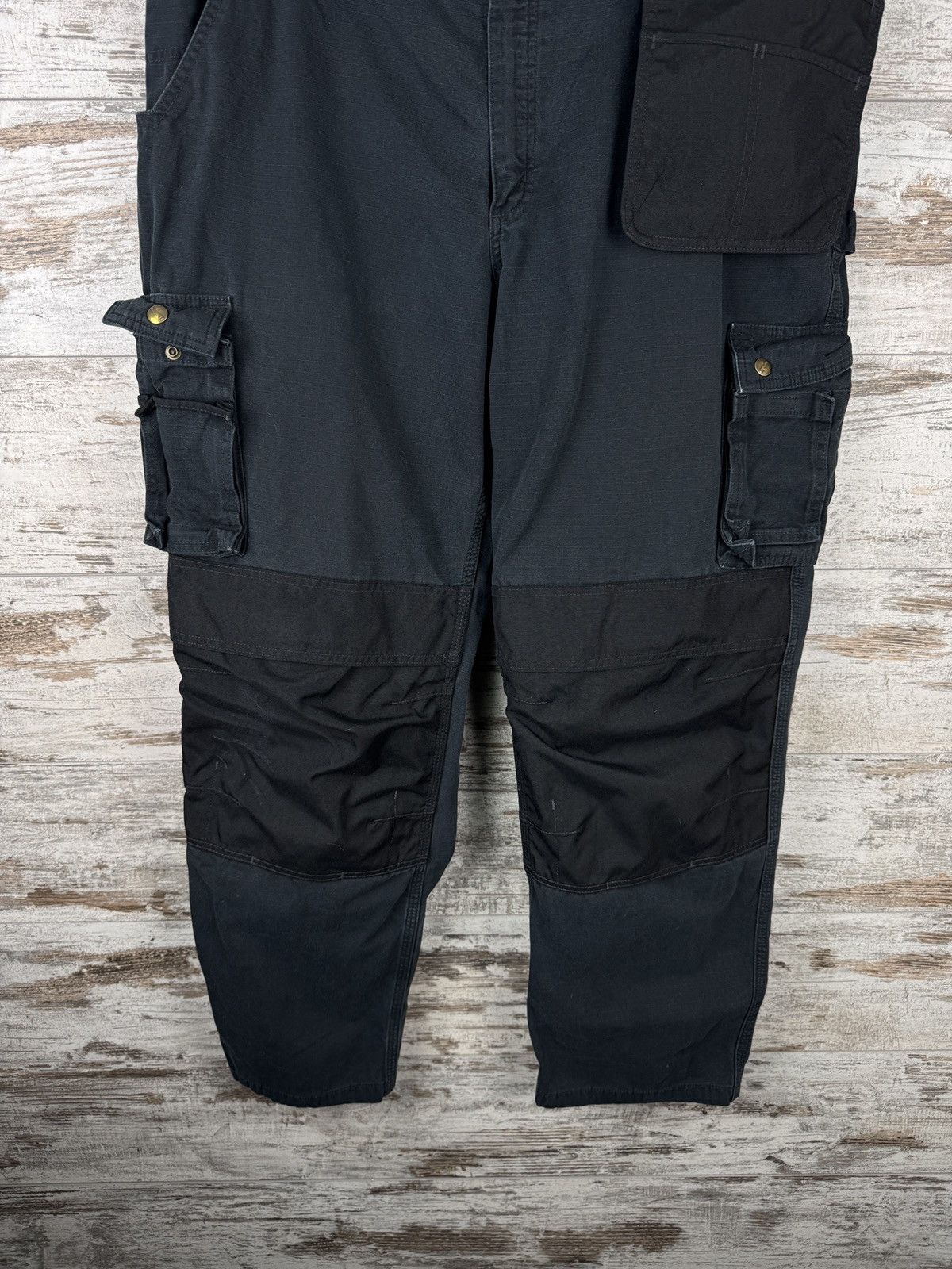 Carhartt × Carhartt Wip × Vintage Mens Vintage Carhartt Workwear Double Knee Cargo pants rare Size US 40 / EU 56 - 3 Thumbnail