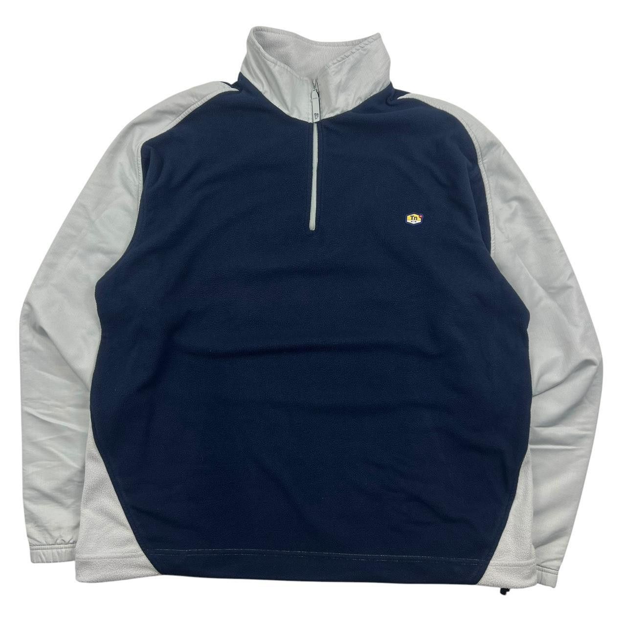 Nike Vintage 2000s Nike TN 1/4 Zip Fleece Jacket - Extra Large Size US XL / EU 56 / 4 - 1 Thumbnail