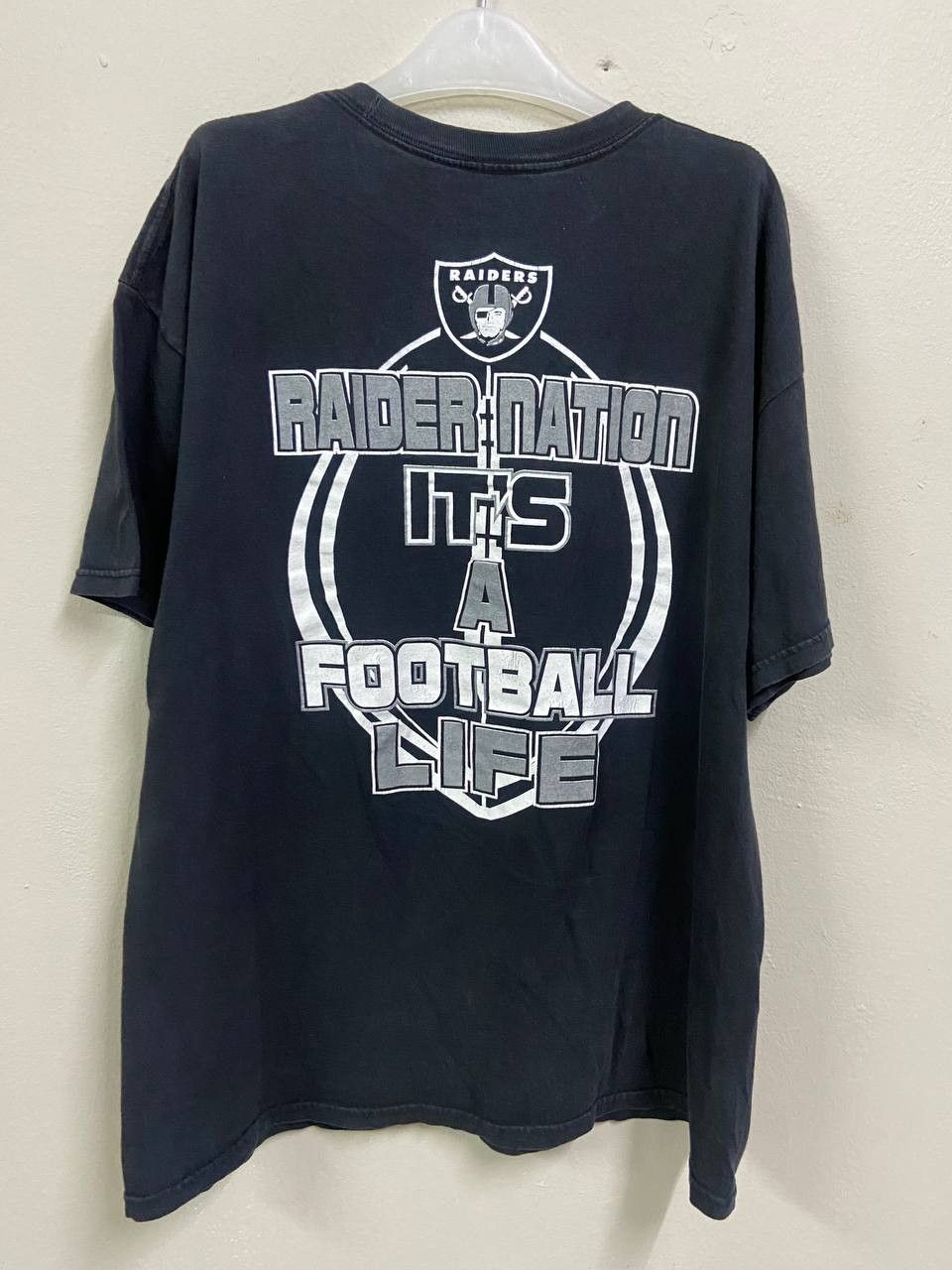 NFL × Vintage Vintage NHL Oakland Raiders Tshirt Streetwear Style Size US XL / EU 56 / 4 - 8 Thumbnail