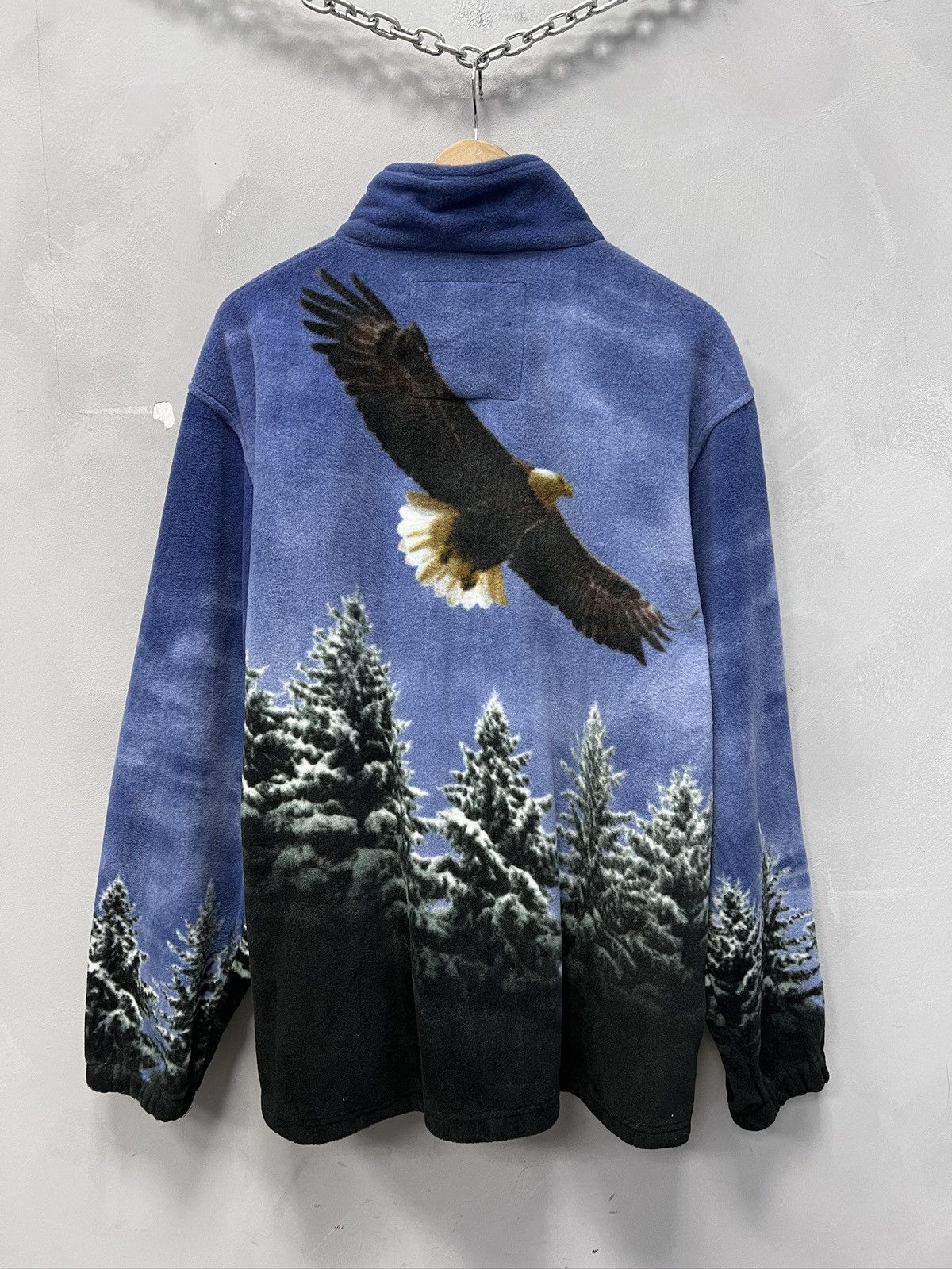 American Eagle Outfitters Oversize Fleece Vintage Jacket American Eagle Style Size US XXL / EU 58 / 5 - 11 Thumbnail