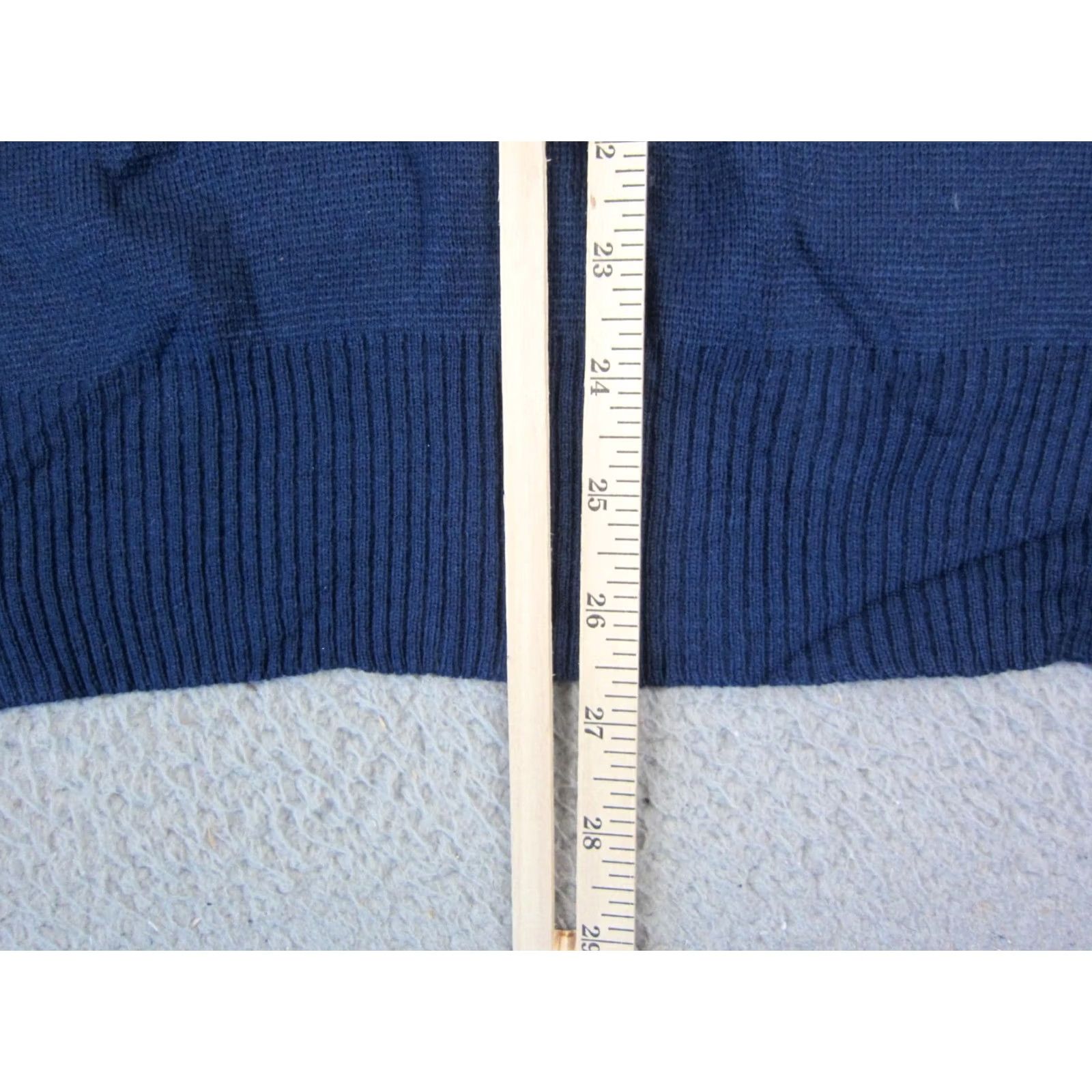 Gap VINTAGE Gap Sweater Mens L Blue True Striped Crewneck Knit Acrylic 70s Size US L / EU 52-54 / 3 - 7 Thumbnail