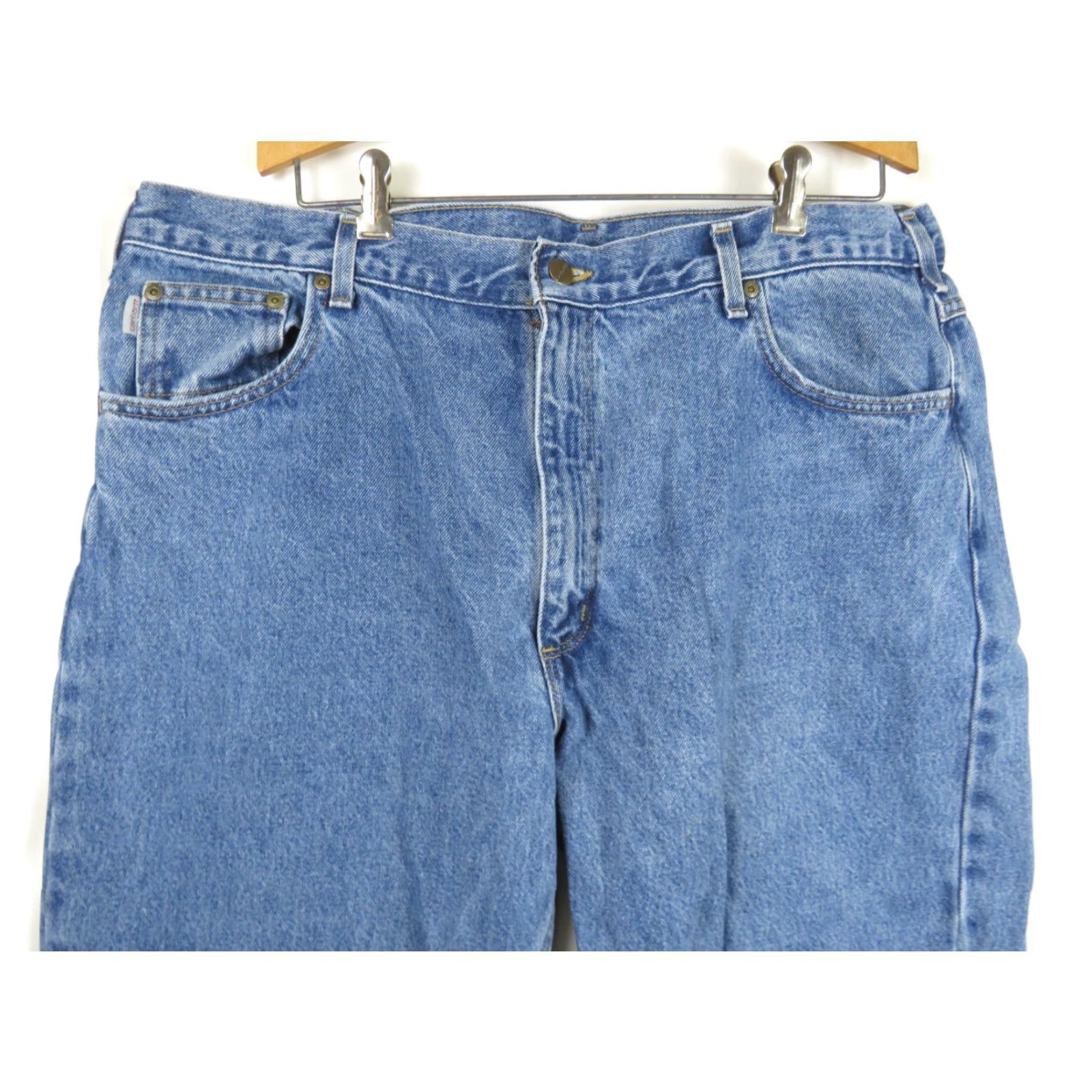 Carhartt Carhartt Denim Jeans 42X30 Relaxed Fit Jeans Men Regular 42 Blue Denim Tapered 30in N/A Size US 42 / EU 58 - 4 Thumbnail