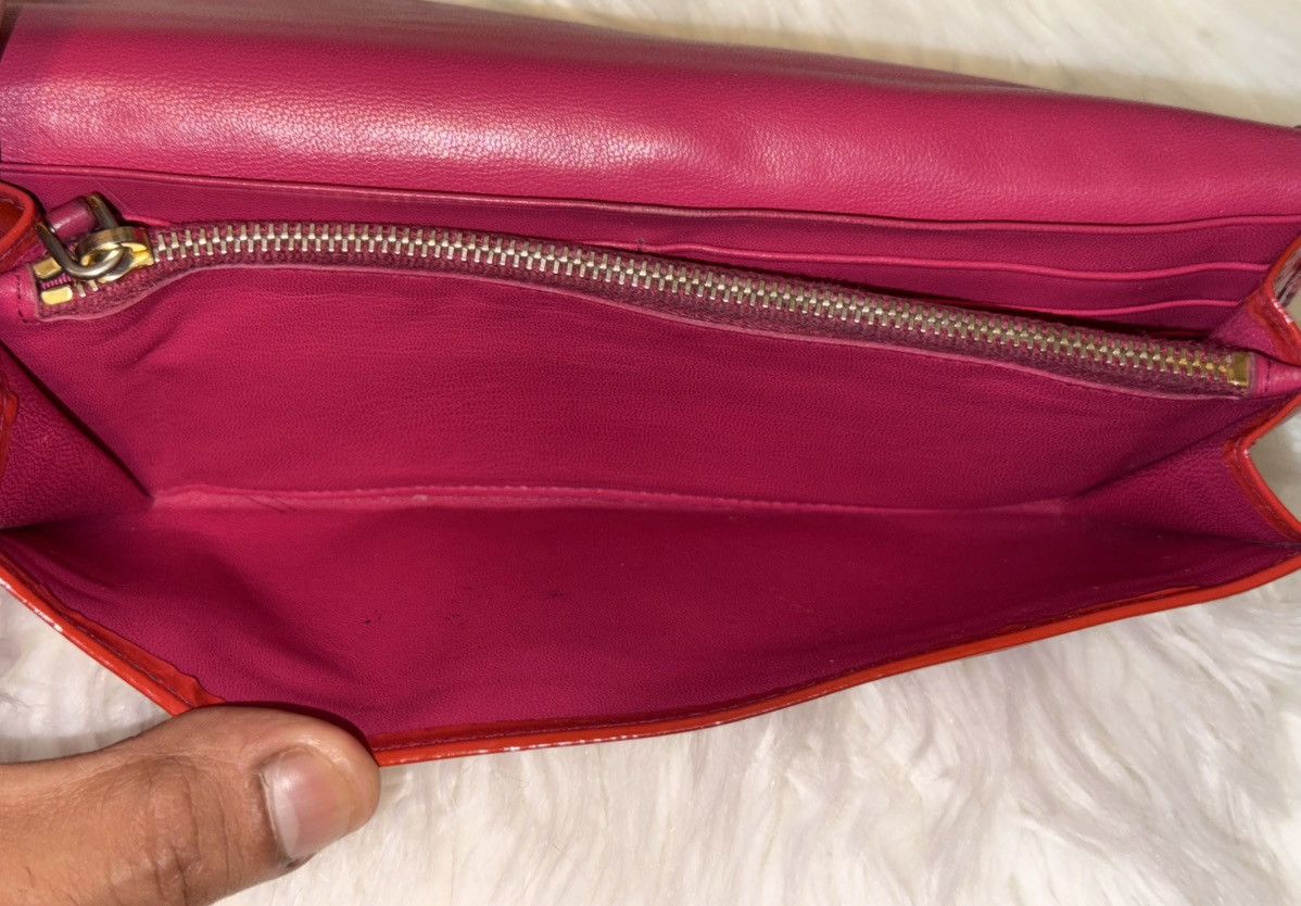 Prada Prada Bicolor Leather Long Wallet Size ONE SIZE - 7 Thumbnail