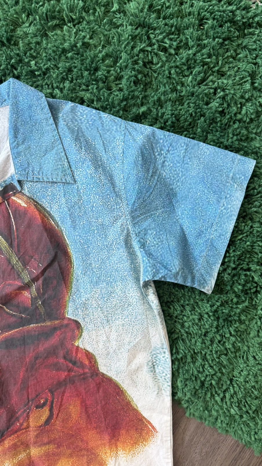Vale Vale Short Sleeve Button Up Shirt Size US S / EU 44-46 / 1 - 3 Thumbnail