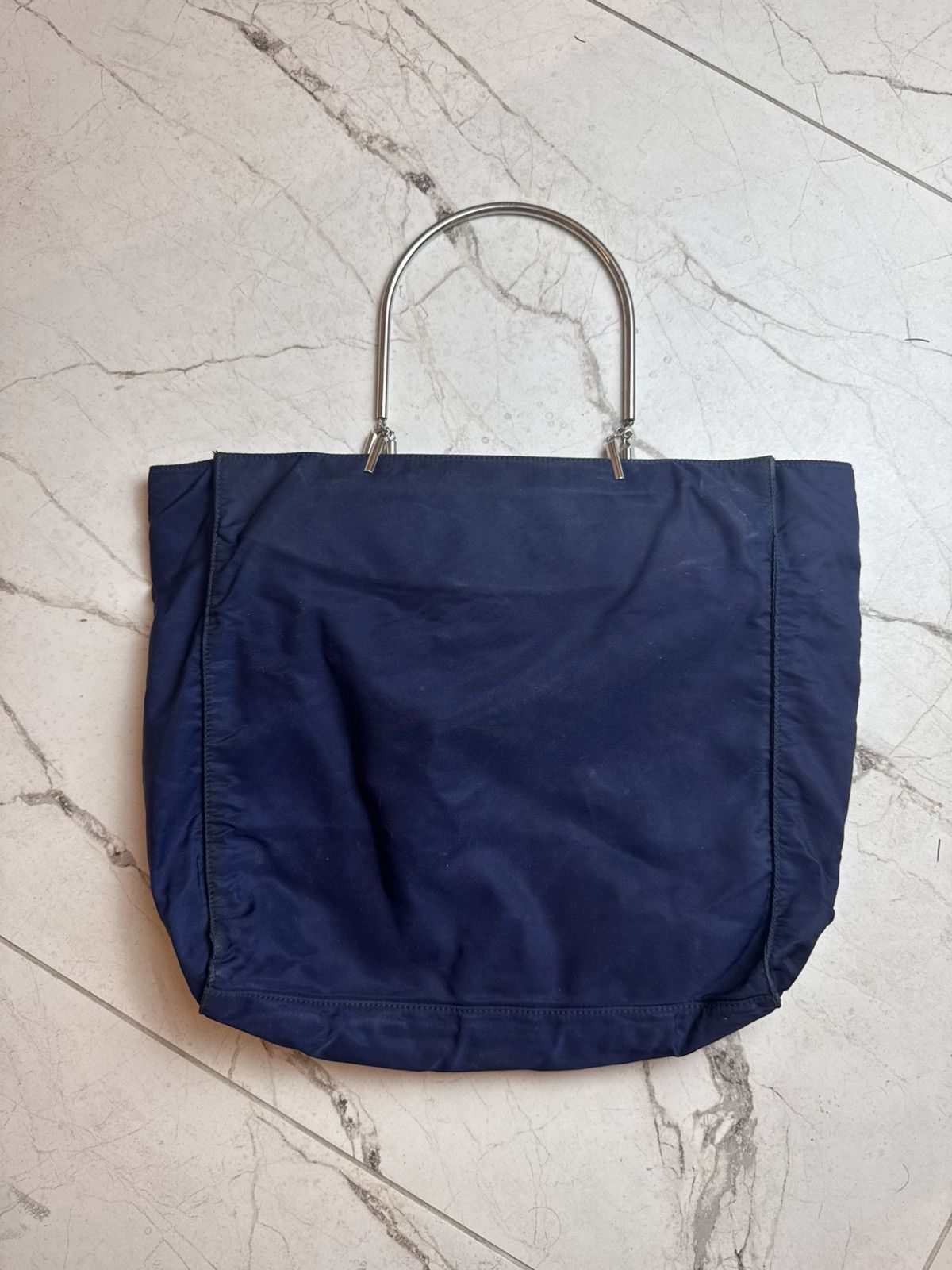Prada PRADA Tote Bag Nylon blue navy Size ONE SIZE - 2 Thumbnail