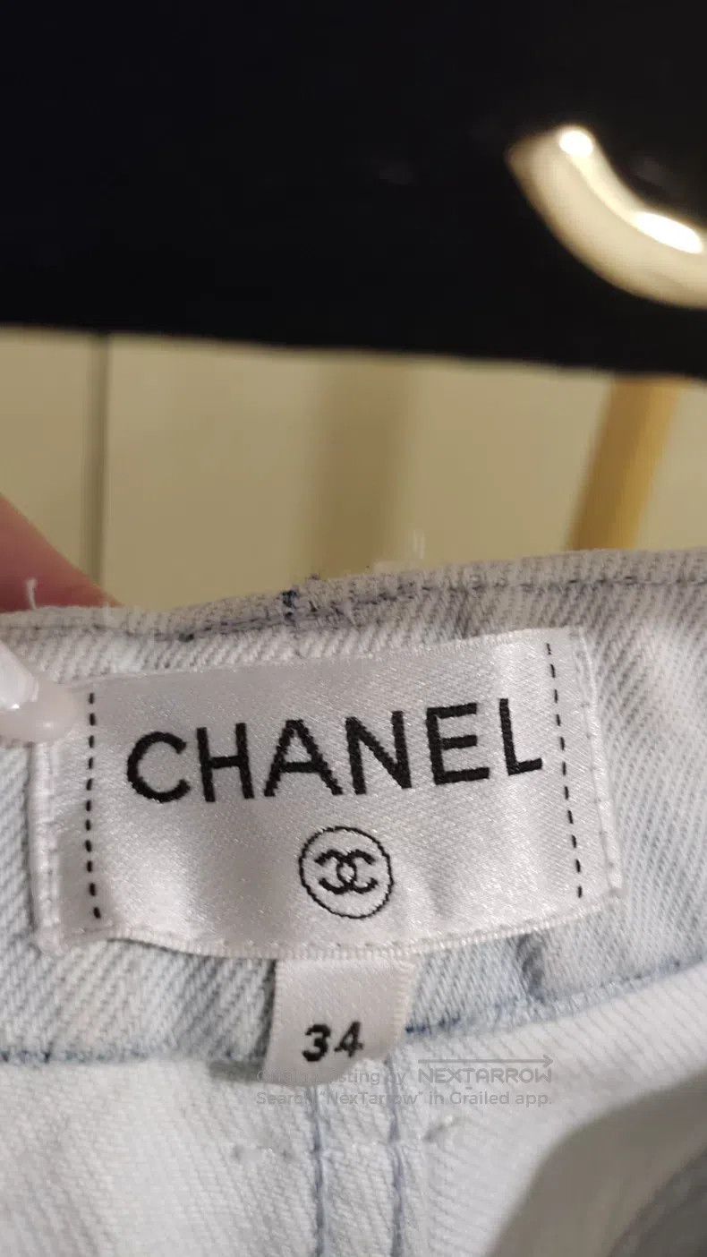 Chanel Chanel White jeans Size 42" / US 20 - 3 Thumbnail