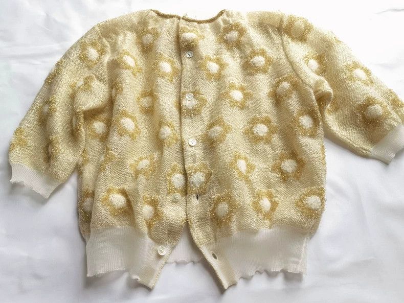 Comme des Garcons Comme Des Garcons Scallion knitted flower jacket Size S / US 4 / IT 40 - 4 Thumbnail