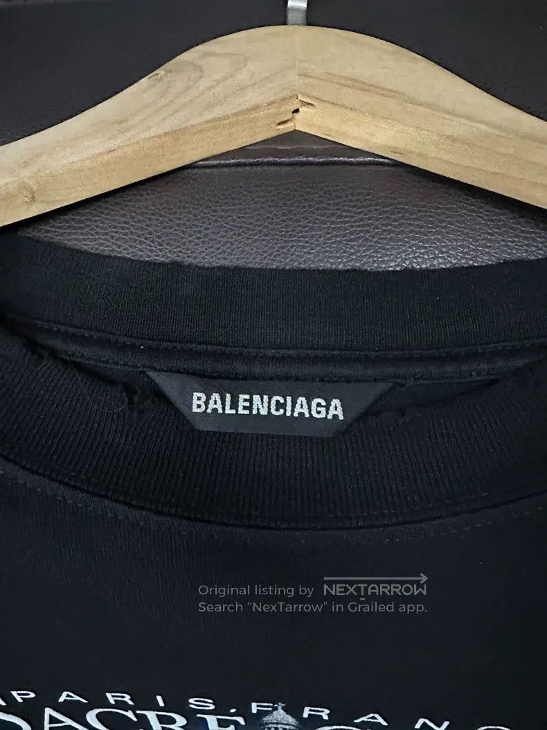 Balenciaga Balenciaga Black Castle Logo Pattern Size US S / EU 44-46 / 1 - 3 Thumbnail