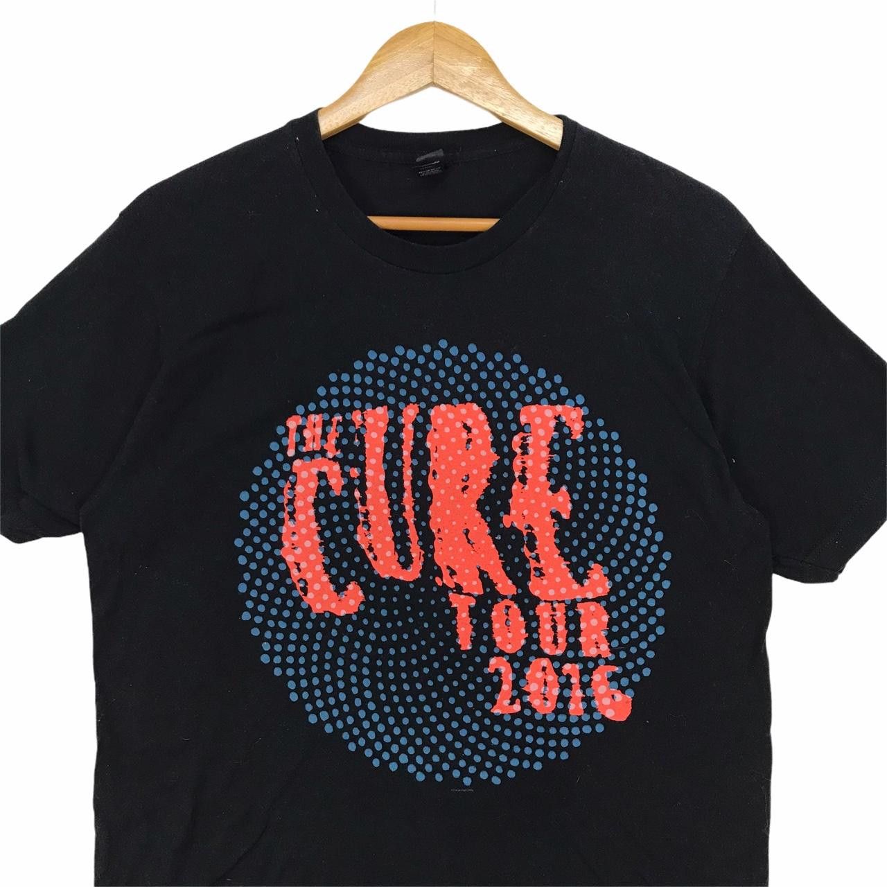 Other TULTEX THE CURE Tour Big Logo Spell Out Black Tee Size US M / EU 48-50 / 2 - 2 Thumbnail