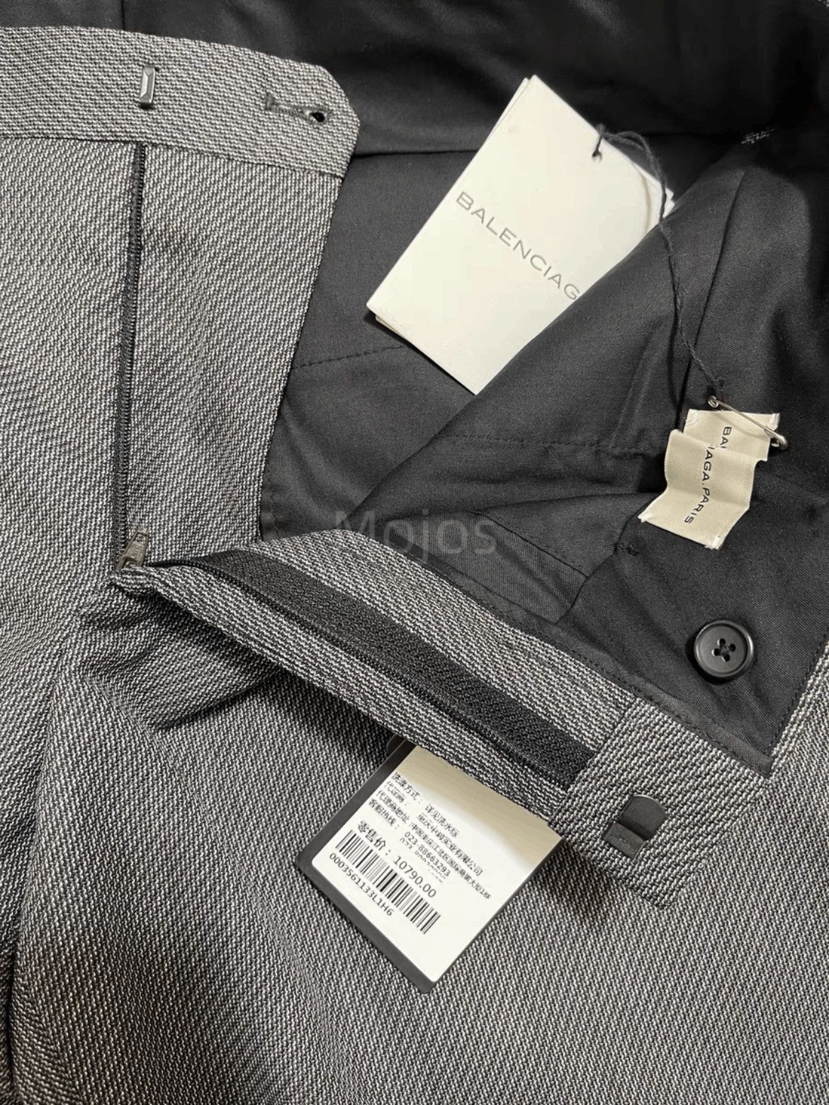 Other Sz 50 Balenciaga Belt Trousers-2508 Size US 34 / EU 50 - 5 Thumbnail