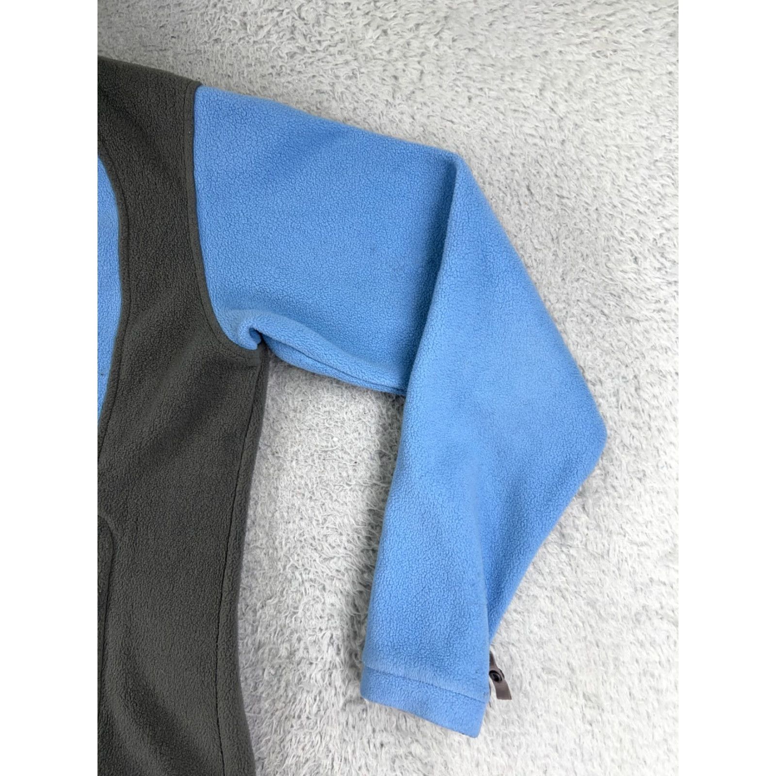 Vintage Columbia Jacket Womens Small Blue Gray Fleece Mock Neck Cozy Warm Polyester Jacket Womens Small Blue Gray Fleece Mock Neck Casual Outdoor American Size S / US 4 / IT 40 - 5 Thumbnail