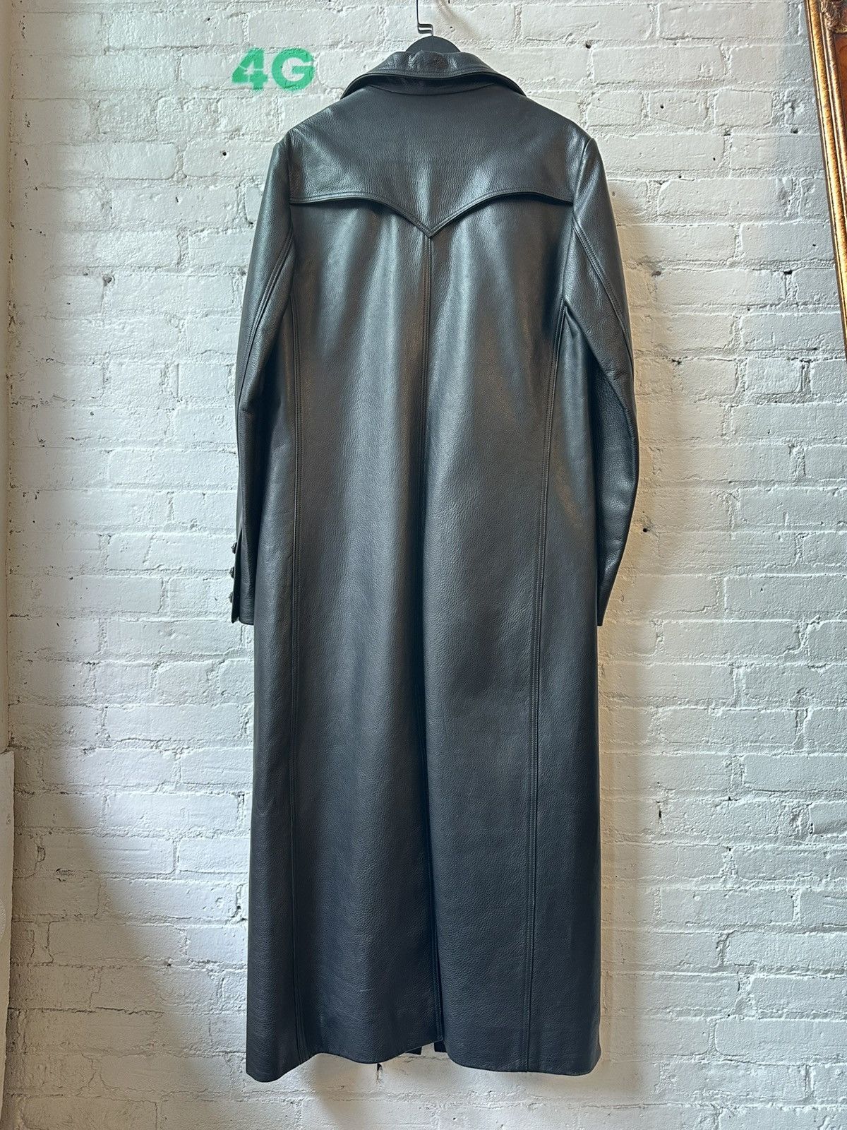 Chrome Hearts CHROME HEARTS LEATHER TRENCH COAT Size US L / EU 52-54 / 3 - 3 Thumbnail