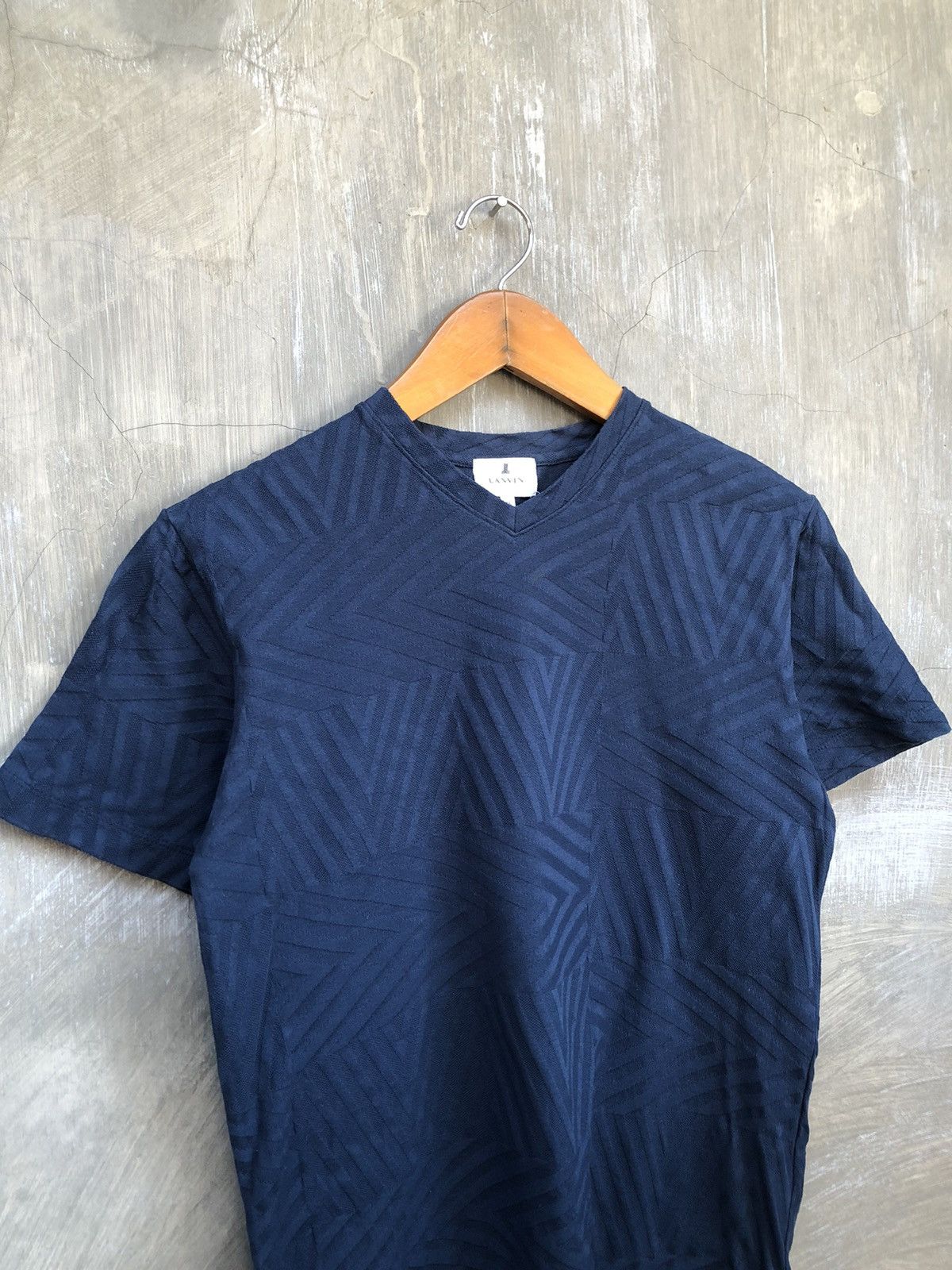 Lanvin Lanvin En Bleu Navy T-shirt Size US S / EU 44-46 / 1 - 2 Thumbnail