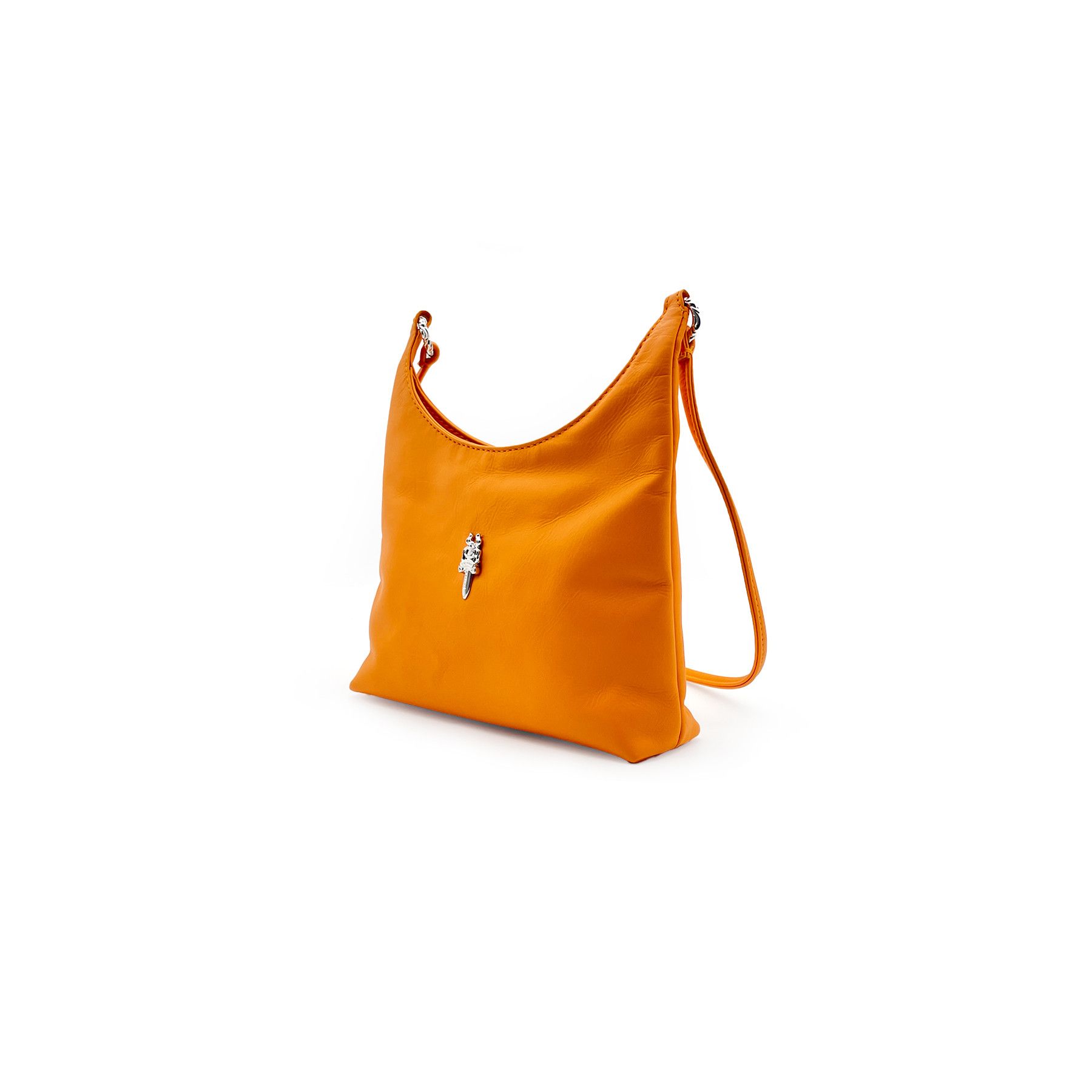 Chrome Hearts Chrome Hearts Viv Silver Dagger Orange Shoulder Bag Size ONE SIZE - 3 Thumbnail