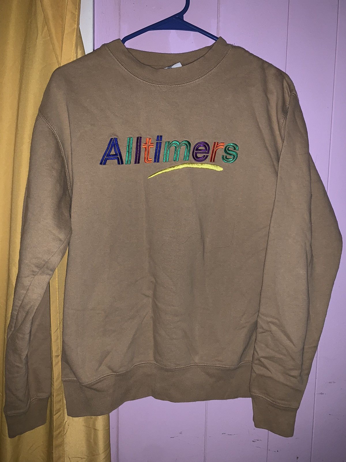 Alltimers Alltimers beige crewneck Size US S / EU 44-46 / 1 - 1 Thumbnail