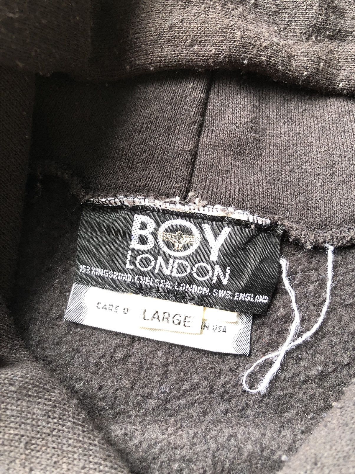 Boy London Vintage 90's Boy London Hoodie Size US L / EU 52-54 / 3 - 17 Thumbnail