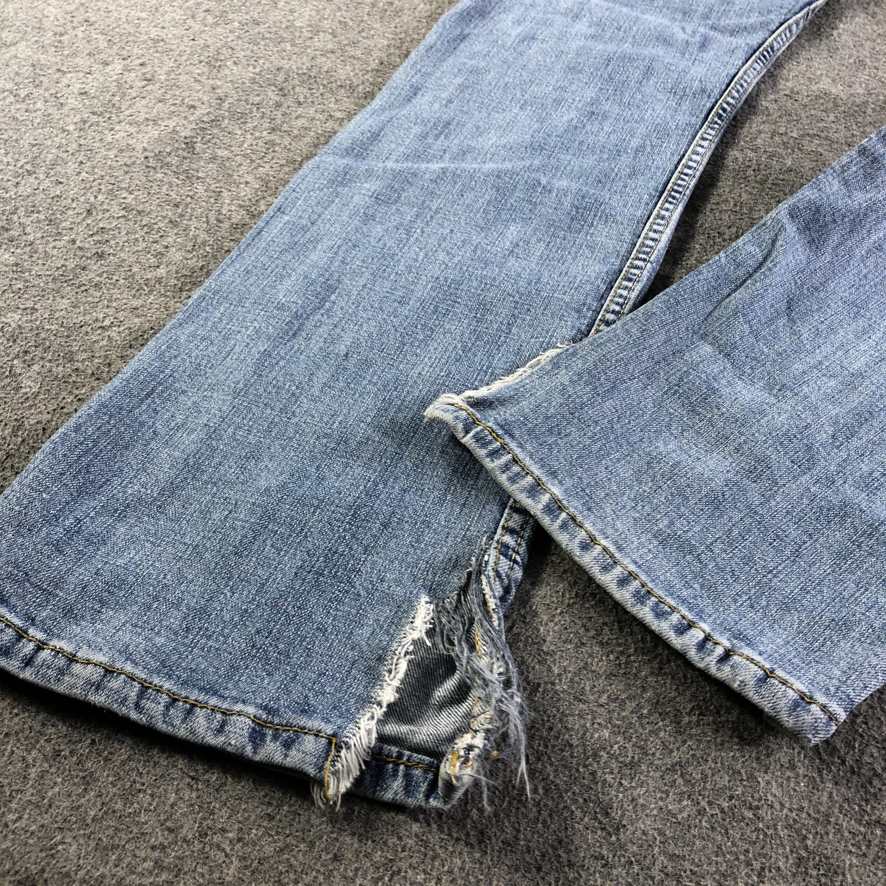 Levi's Vintage Blue Wash Levis Signature Jeans-J3391 Size 34" / US 12 / IT 48 - 6 Thumbnail