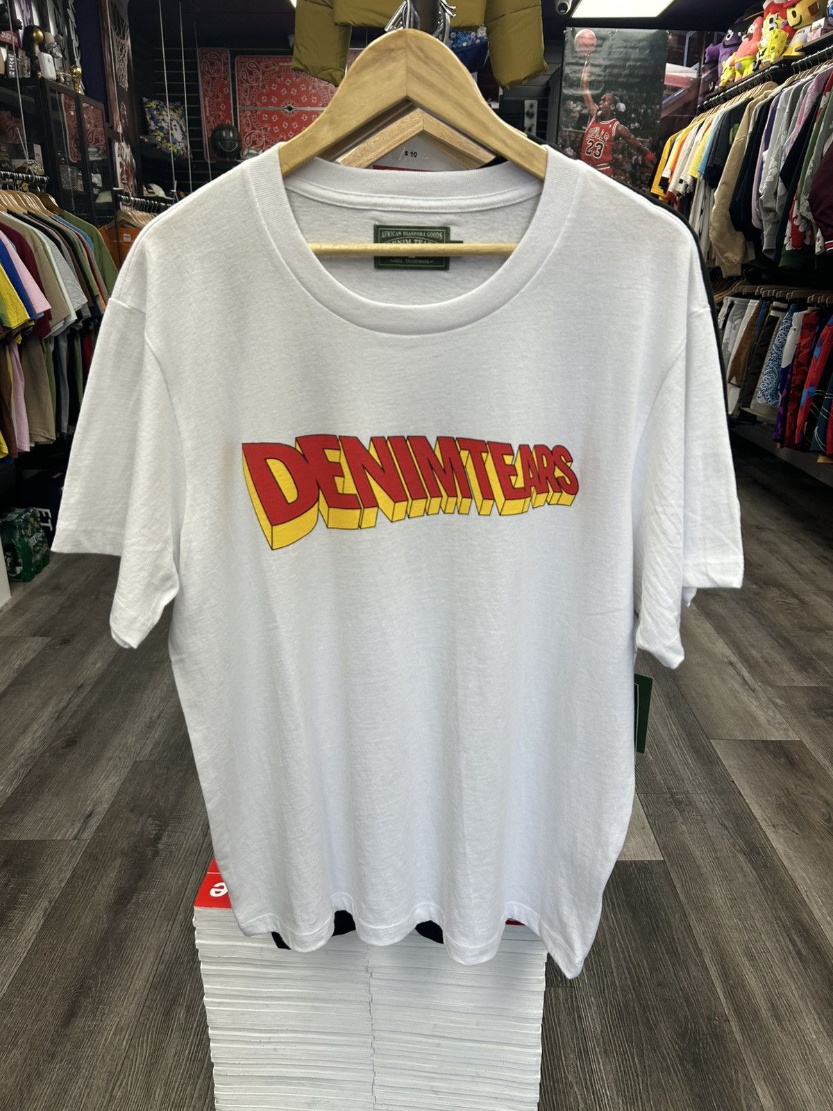DENIM TEARS Stan Lee x Denim Tears T-shirt Size US XL / EU 56 / 4 - 1 Thumbnail