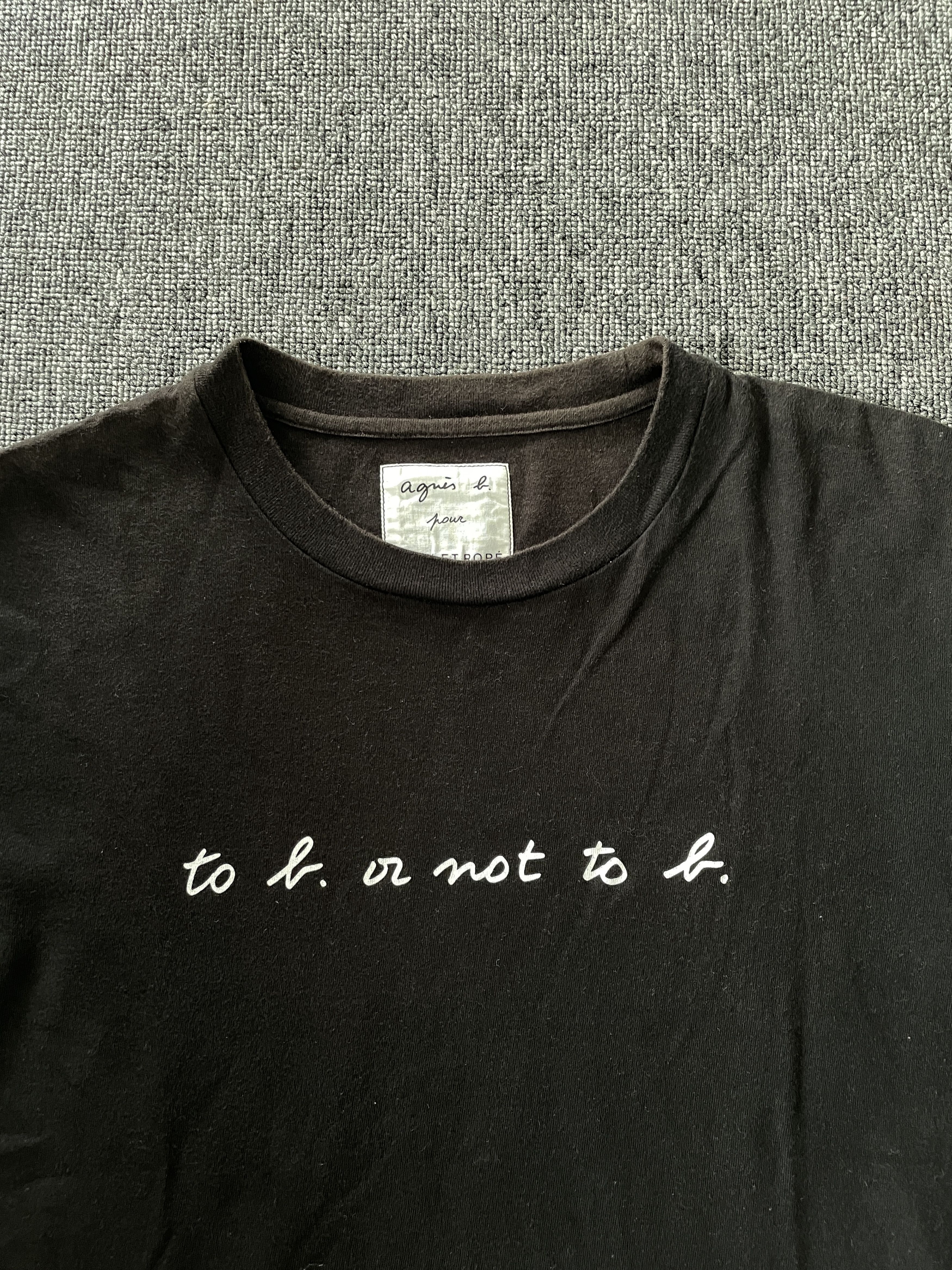 agnes b. agnès b pour ADAM ET ROPÉ T-Shirt Tees Short Sleeve Size M / US 6-8 / IT 42-44 - 2 Thumbnail