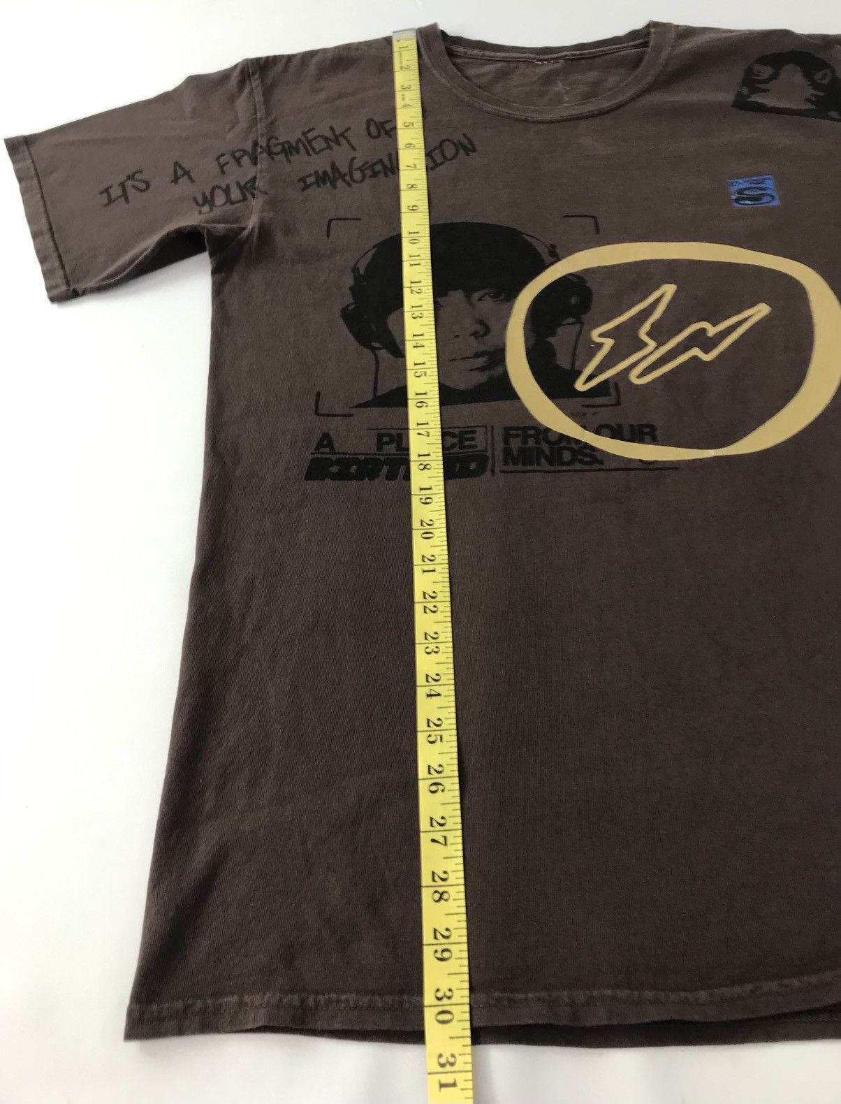 Travis Scott Travis Scott Cactus Jack For Fragment Hiroshi Printed Tee Size US L / EU 52-54 / 3 - 7 Thumbnail