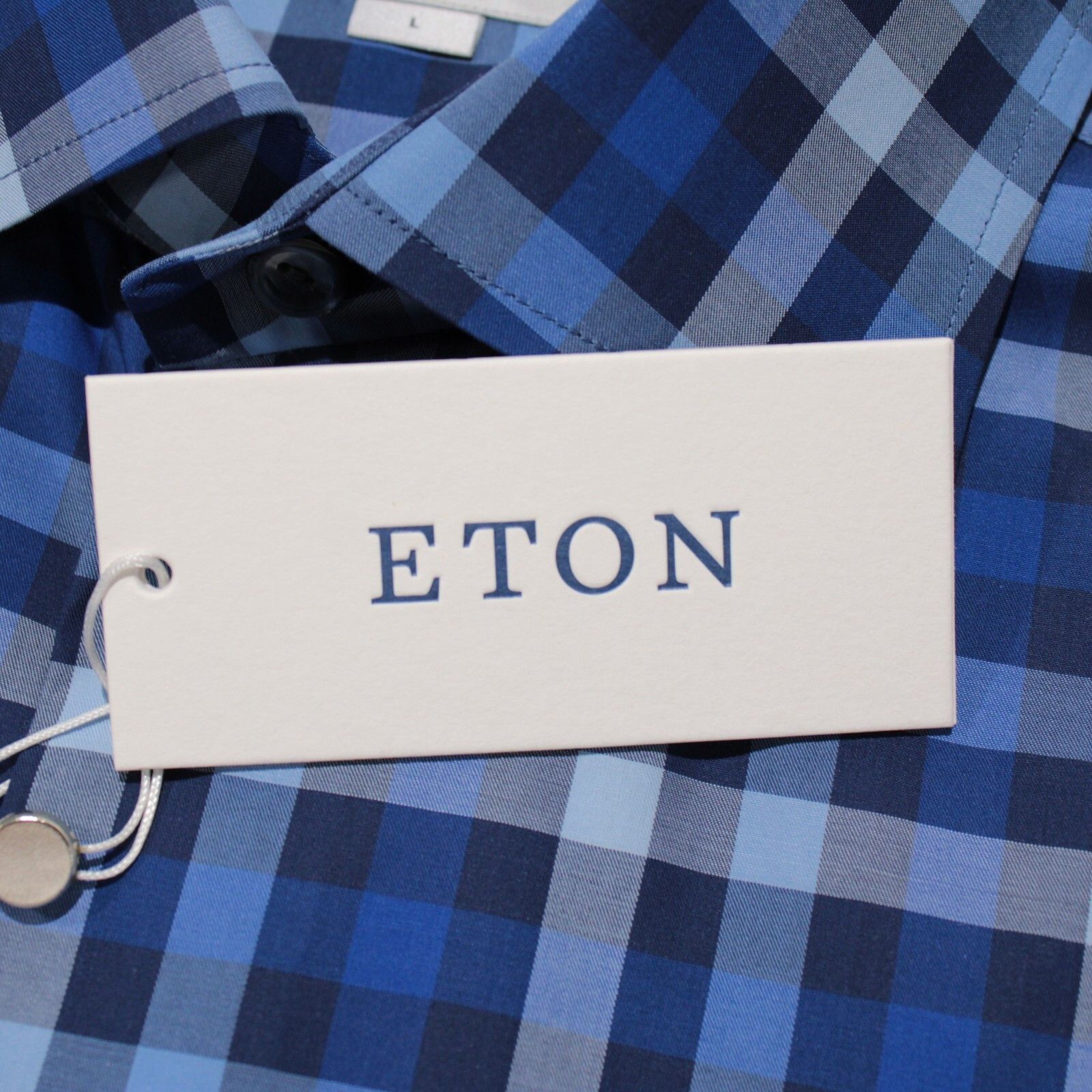 Eton Eton New with tags Shirt Size L US In Blue Size US L / EU 52-54 / 3 - 2 Thumbnail