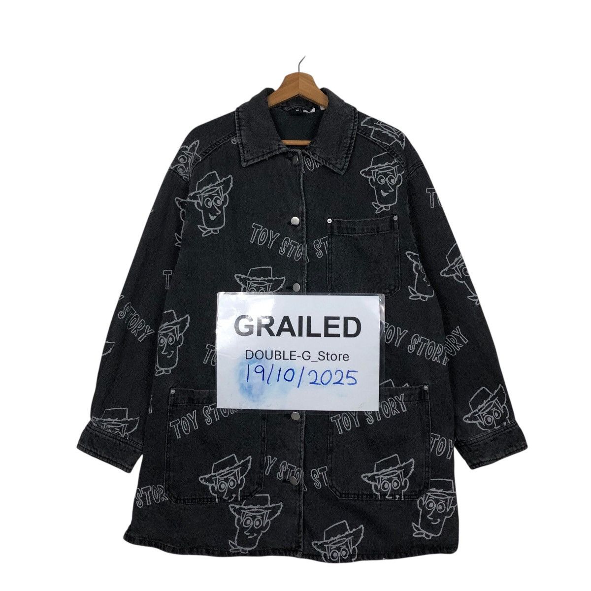 Japanese Brand 📌Full Print Design Chore Jacket Divided Issey Miyake Punk Size US S / EU 44-46 / 1 - 1 Thumbnail