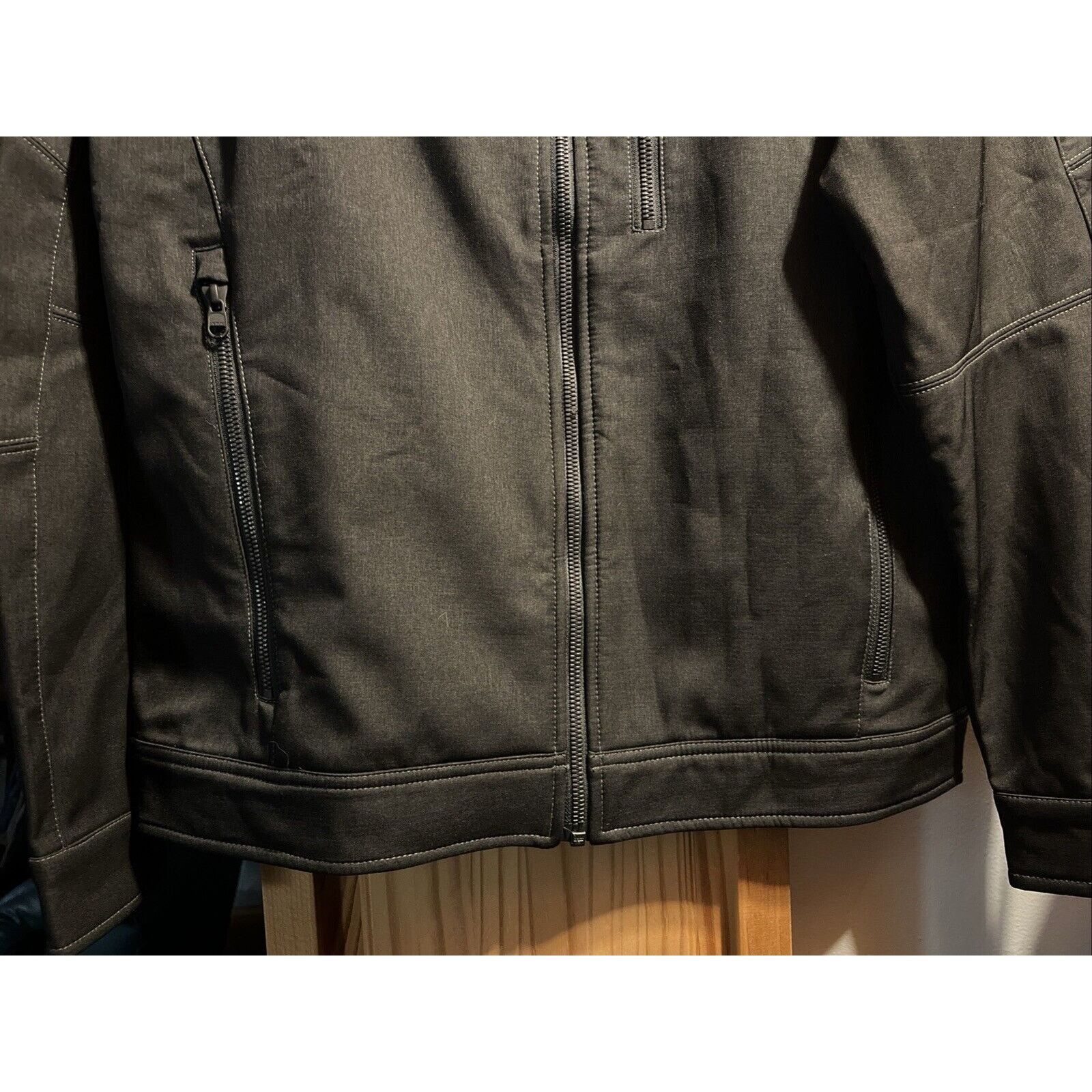 Kuhl KUHL Mens M Jacket Soft Shell Dark Gray Long Sleeve Full Zip Size US M / EU 48-50 / 2 - 8 Thumbnail