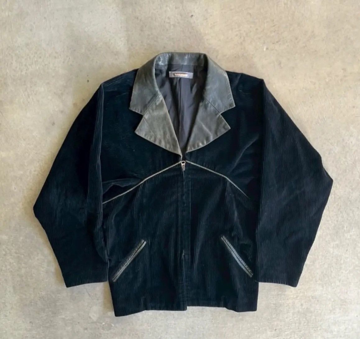 Issey Miyake ISSEY MIYAKE 1988 leather Jacket Size US M / EU 48-50 / 2 - 1 Thumbnail