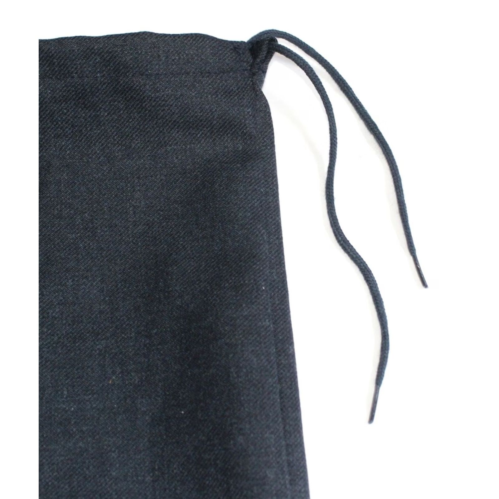 J.M. Weston Dust Bag Set Navy Blue Cotton Drawstring Shoe Pair Cloth Jm, Men's — image 5 of 5