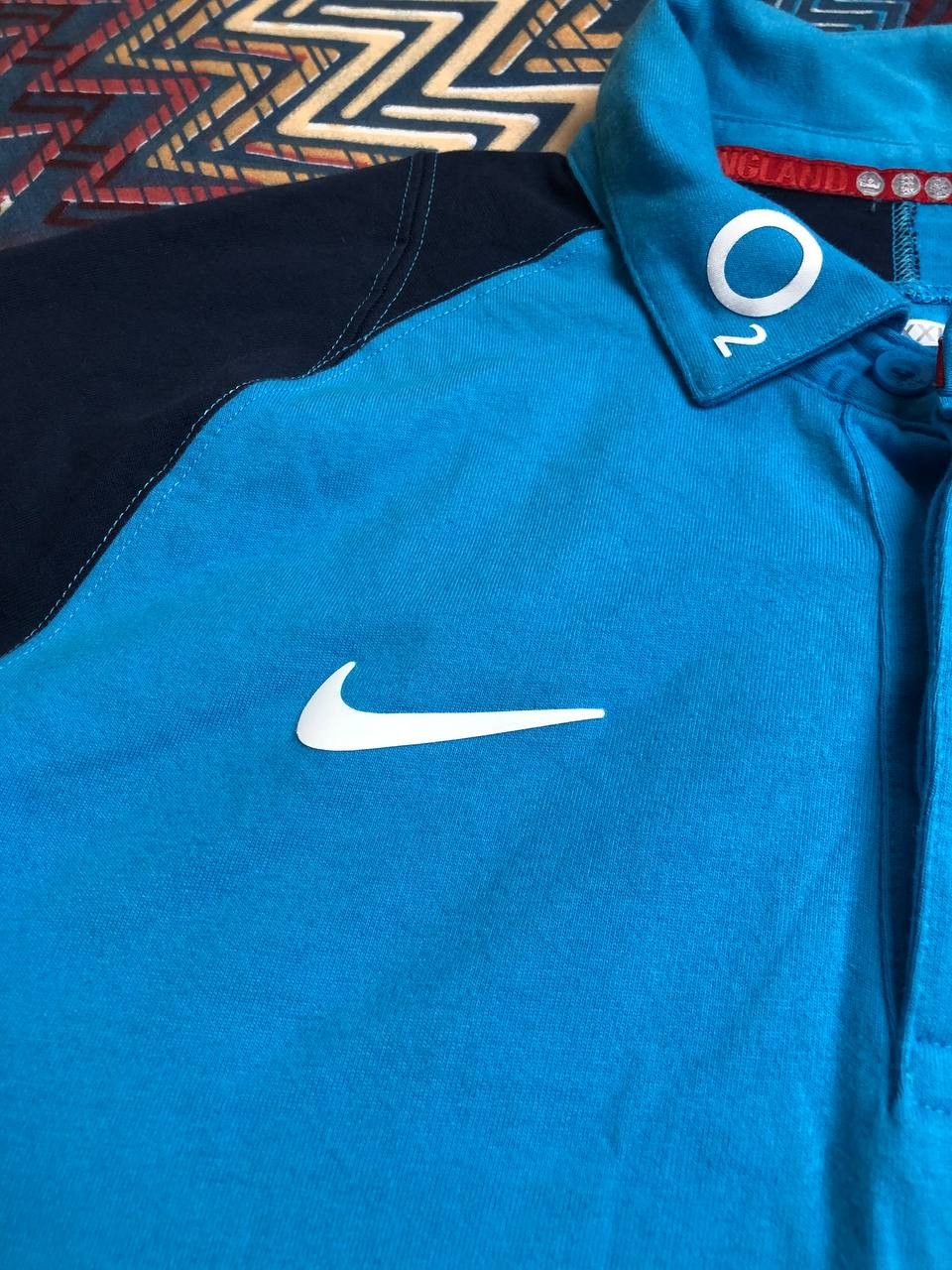 Nike × Vintage 90s Nike Central Swoosh Vintage Y2K Oversized Retro T-Shirt Size US XXL / EU 58 / 5 - 6 Thumbnail