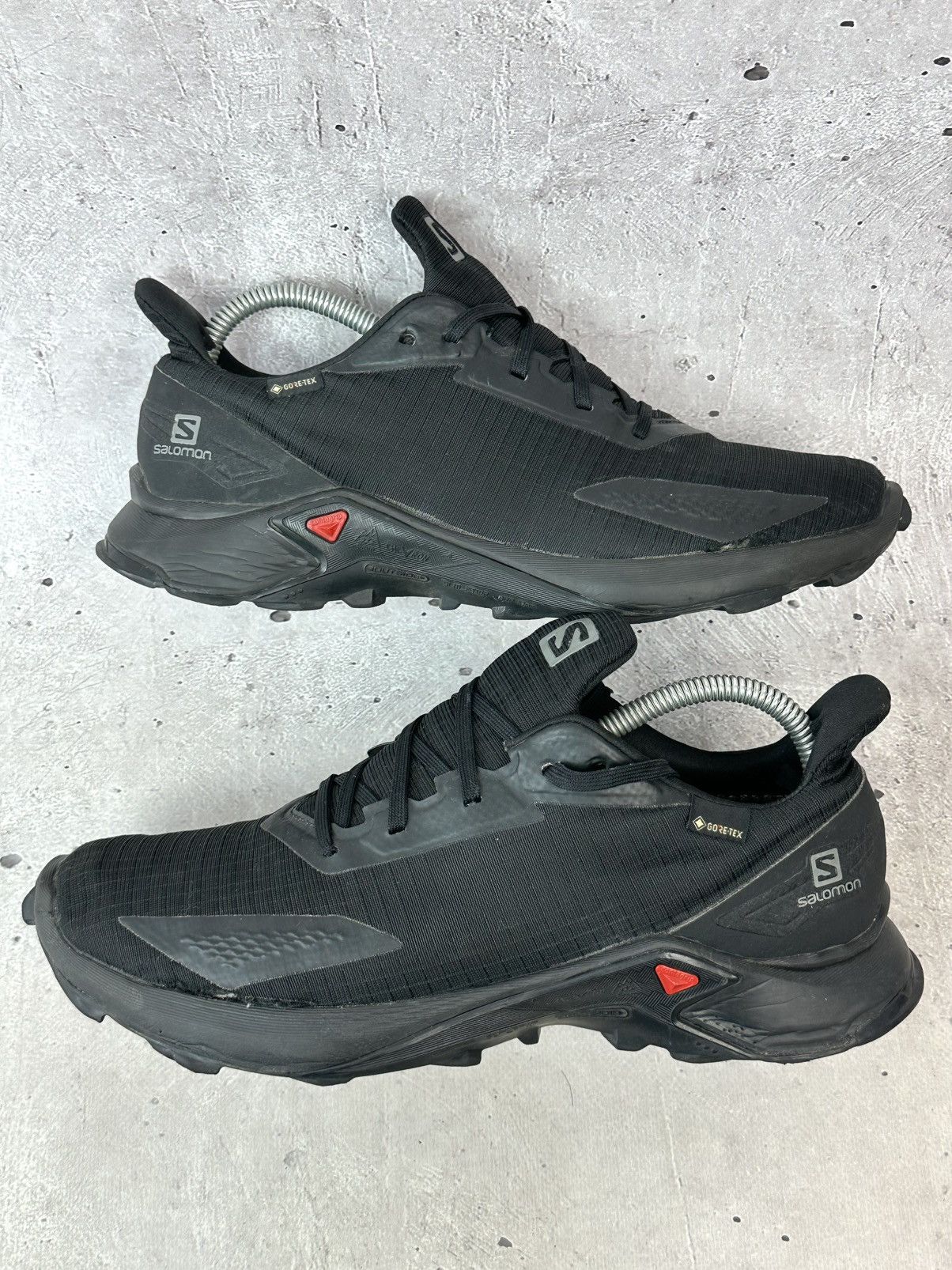 Salomon Salomon Gore-Tex Alphacross 3 Gtx Black Men’s Outdoor Boots Size US 9 / EU 42 - 4 Thumbnail