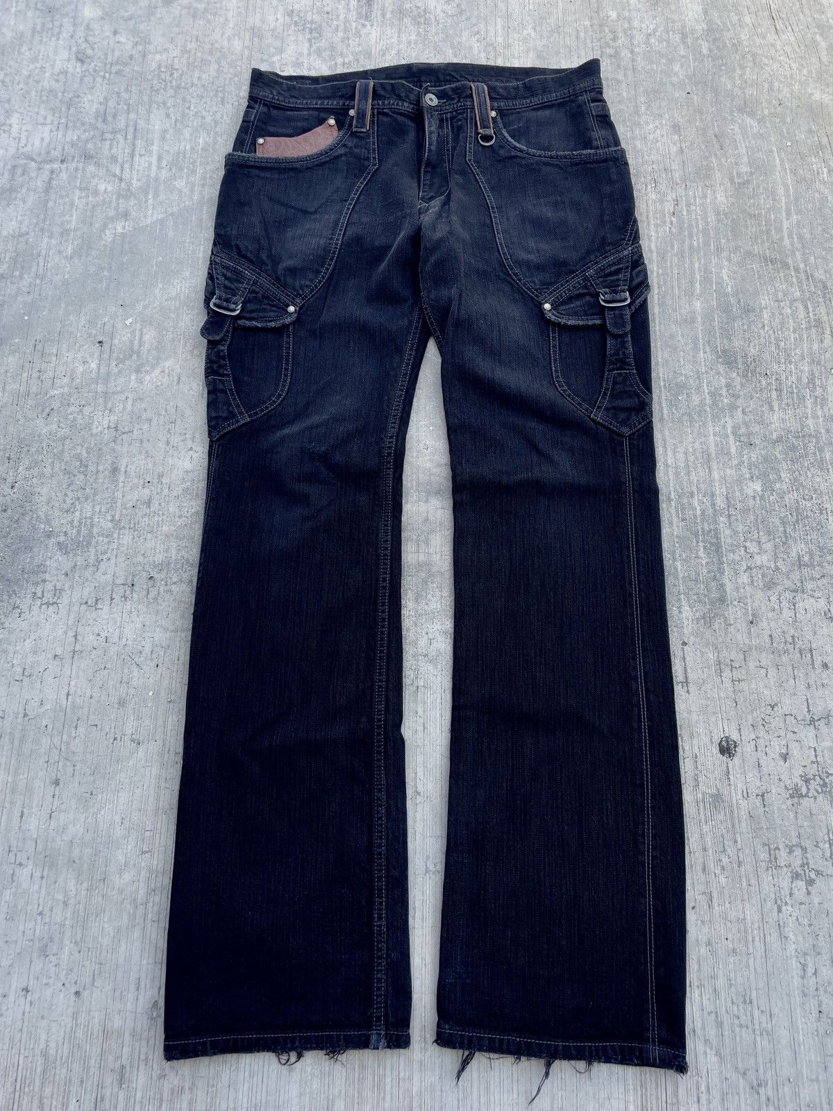 Obelisk 💥RARE💥2000s NICOLE CLUB FOR MEN COWHIDE BONDAGE PUNK ARCHIVE Size US 32 / EU 48 - 7 Thumbnail