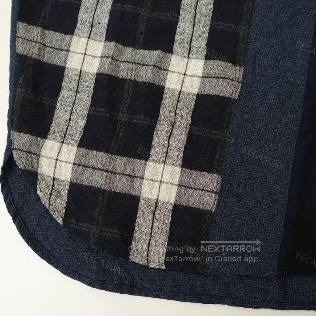 Pas de Calais Pas de Calais Check Pattern Shirt. Size XS / US 0-2 / IT 36-38 - 8 Thumbnail