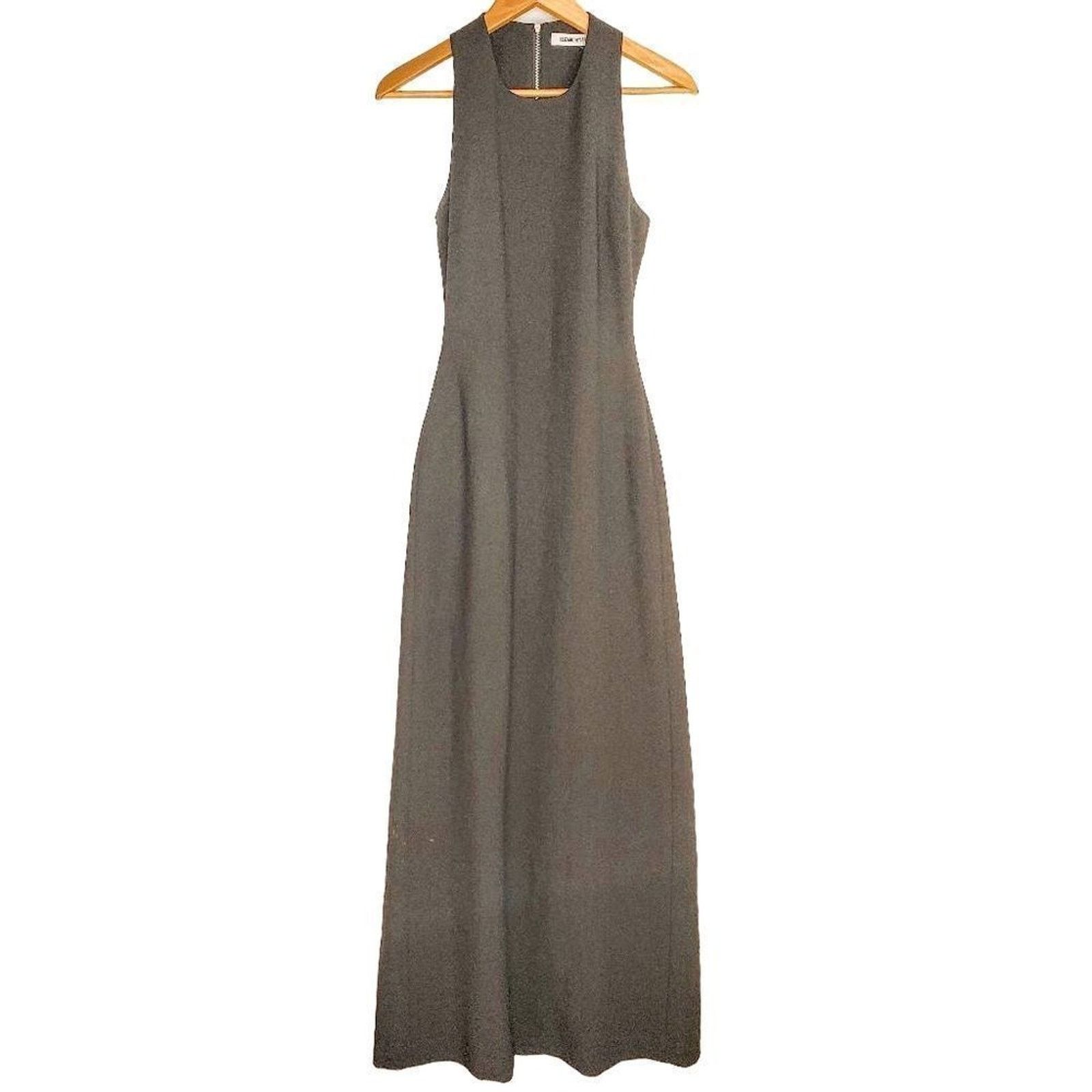 Elizabeth and James Elizabeth and James Black Freya Open Back Column Dress 0 XS Size XS / US 0-2 / IT 36-38 - 2 Thumbnail