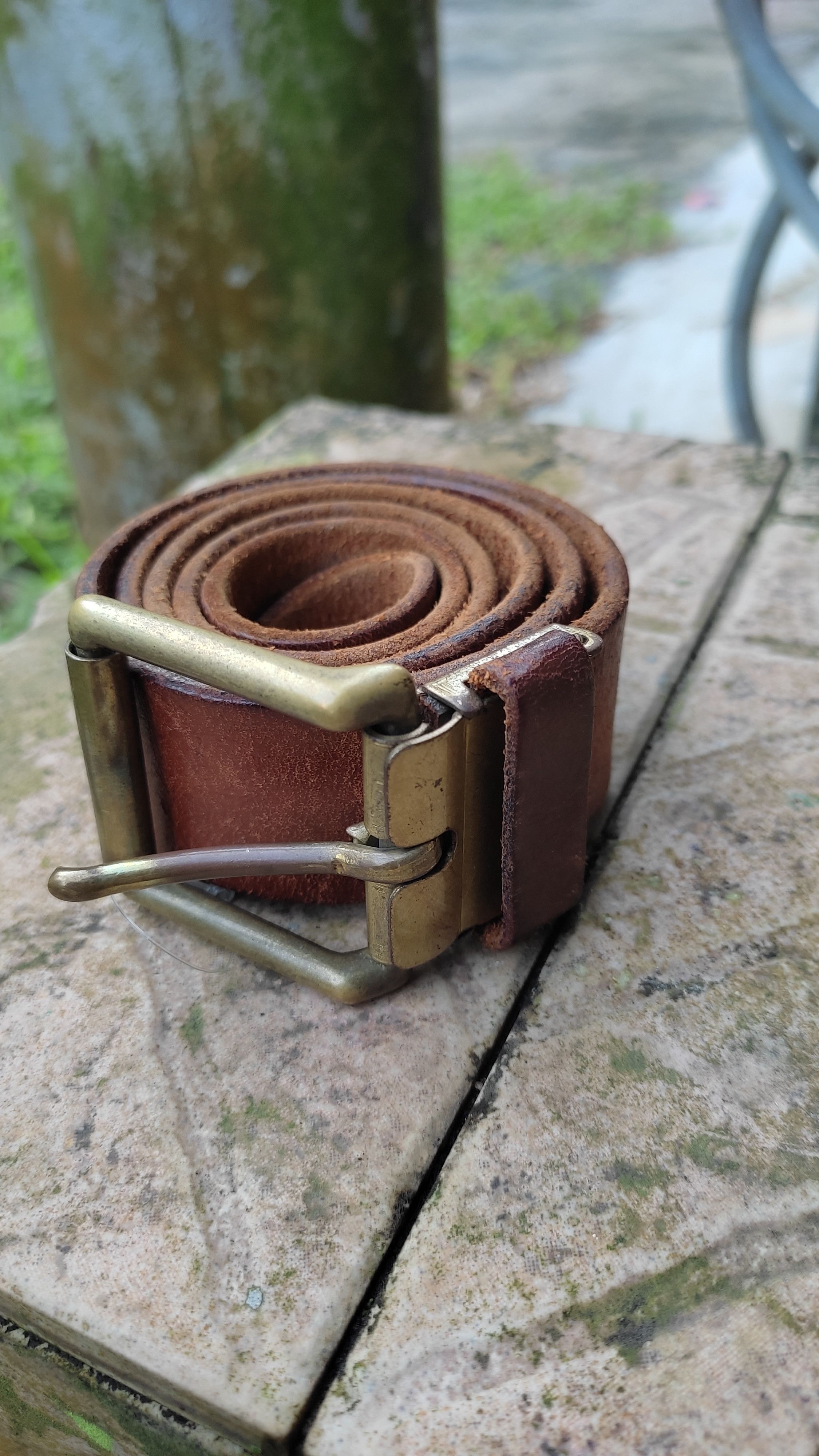 WESCO Vintage wesco brass belt Size 32 - 1 Thumbnail