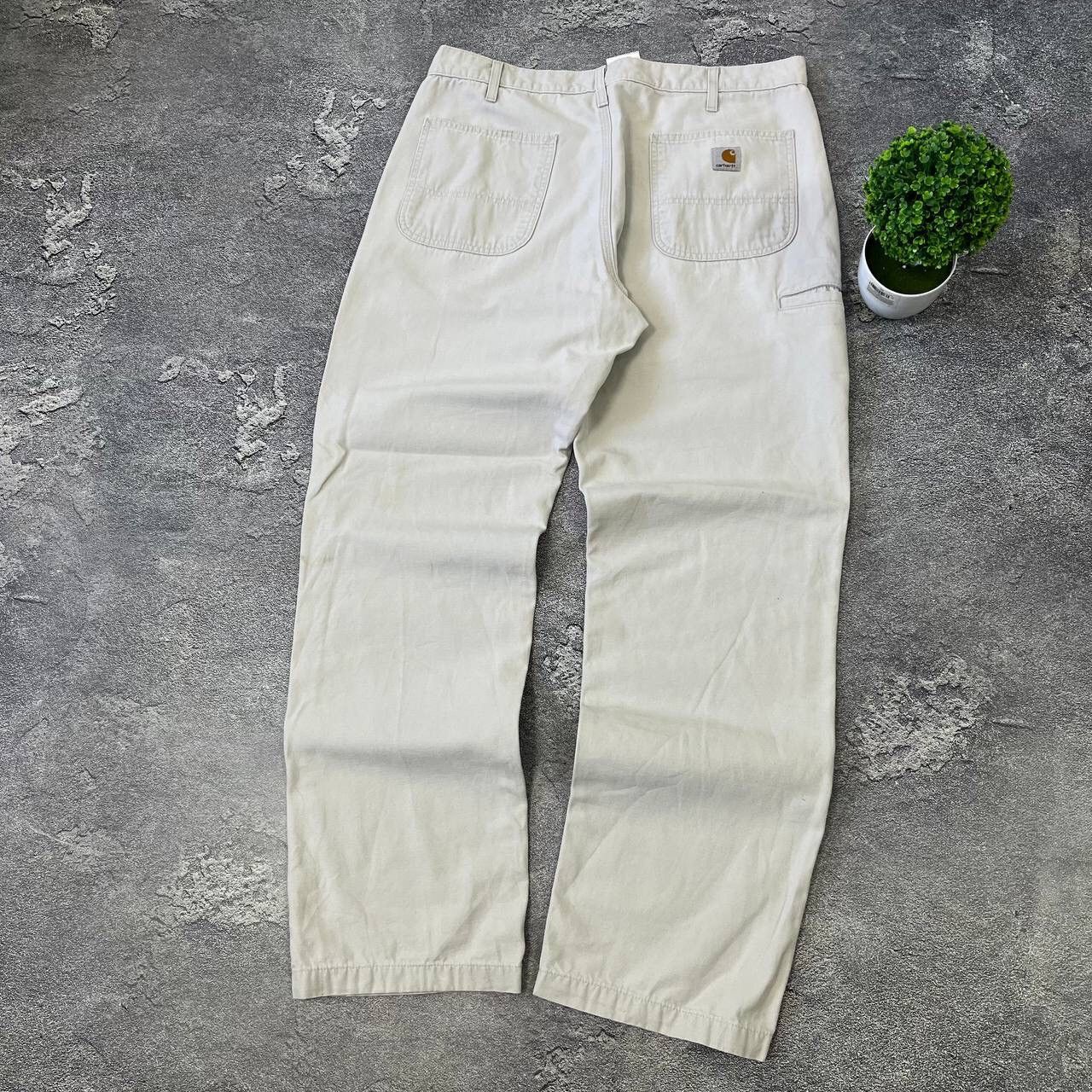 Carhartt Vintage 90s Carhartt Relaxed Fit Baggy Work Jeans Cargo Size US 35 - 23 Thumbnail