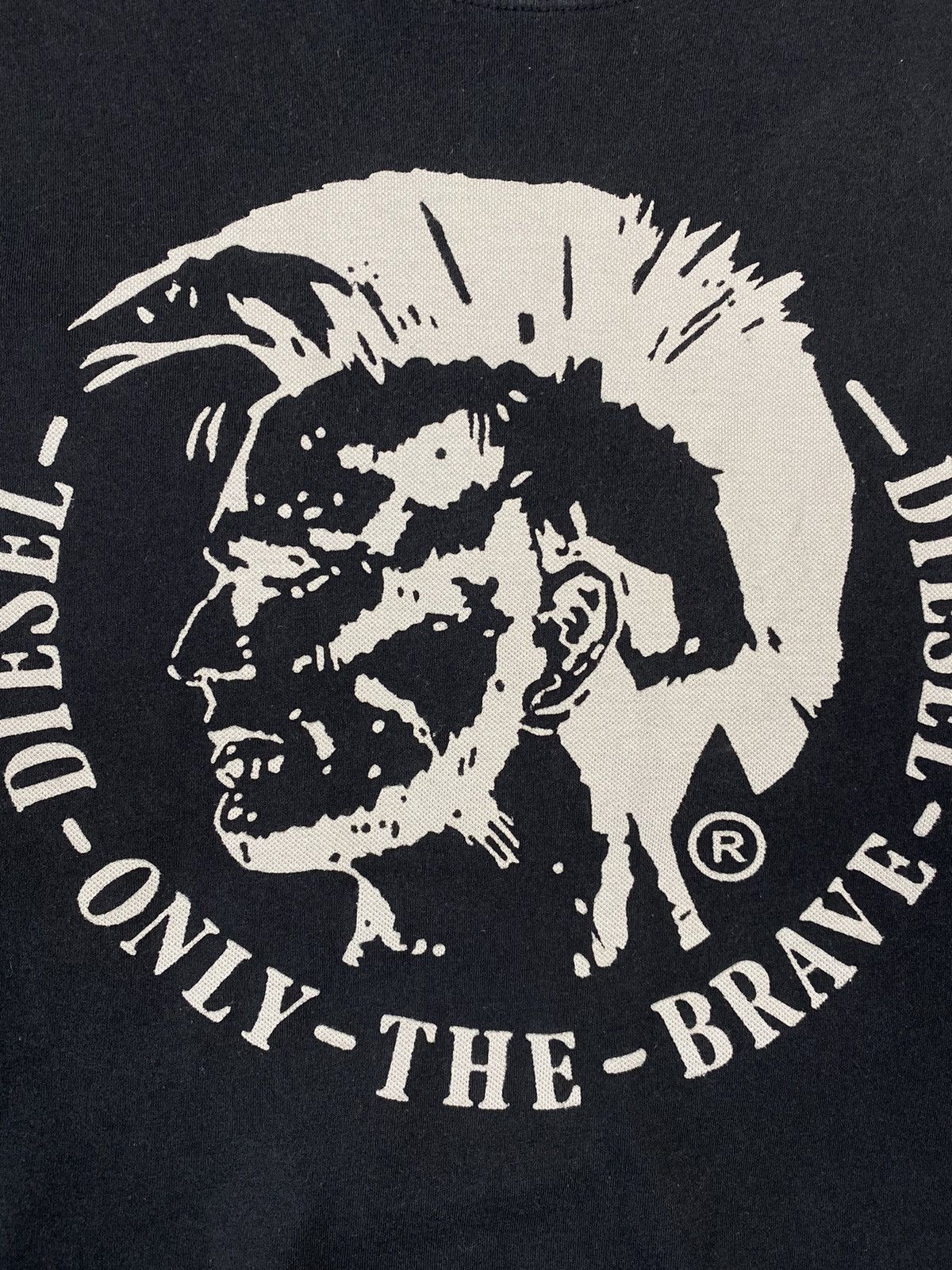 Designer Diesel Punk Opium Big Logo Y2k T shirt Tee Size US XL / EU 56 / 4 - 6 Thumbnail