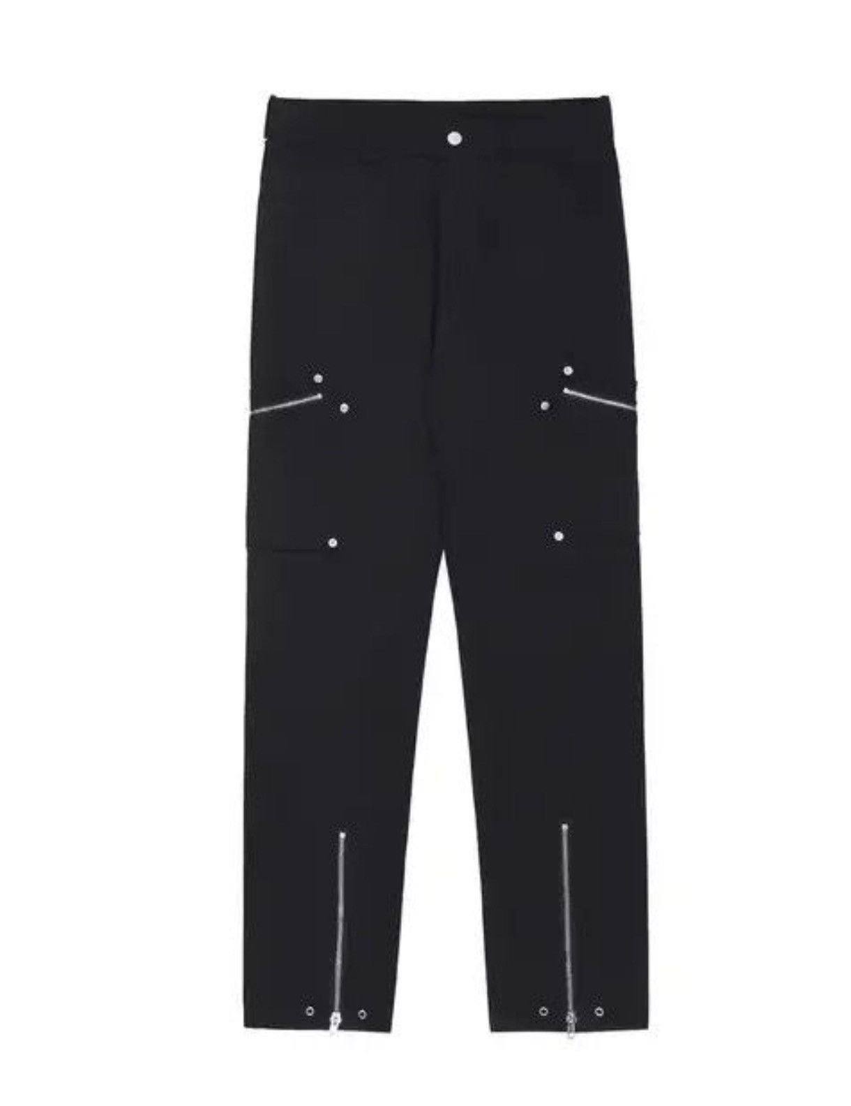 Designer × Japanese Brand × Vintage zipper punk cargo utility pants Size US 32 / EU 48 - 4 Thumbnail