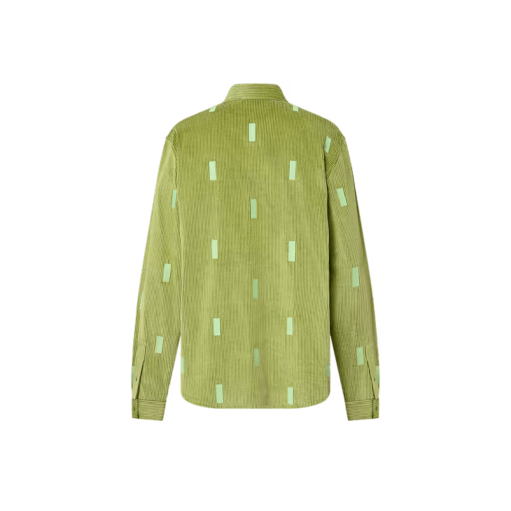 Louis Vuitton LV x Park Seo-Bo Corduroy Long-Sleeved Shirt Size US XXL / EU 58 / 5 - 3 Thumbnail