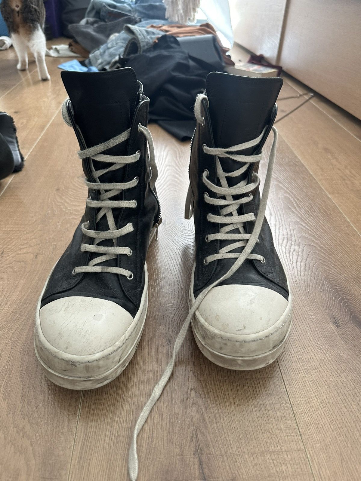 Rick Owens Rick owen ramones Size US 12 / EU 45 - 1 Thumbnail
